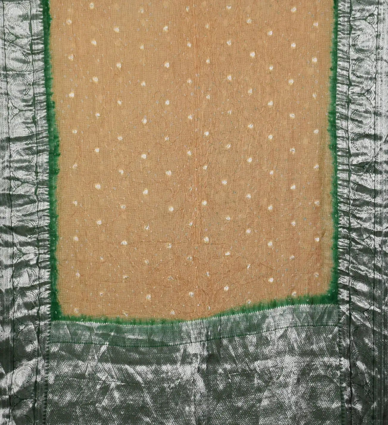 Kota Doriya Banarasi Weave Bandhani Saree