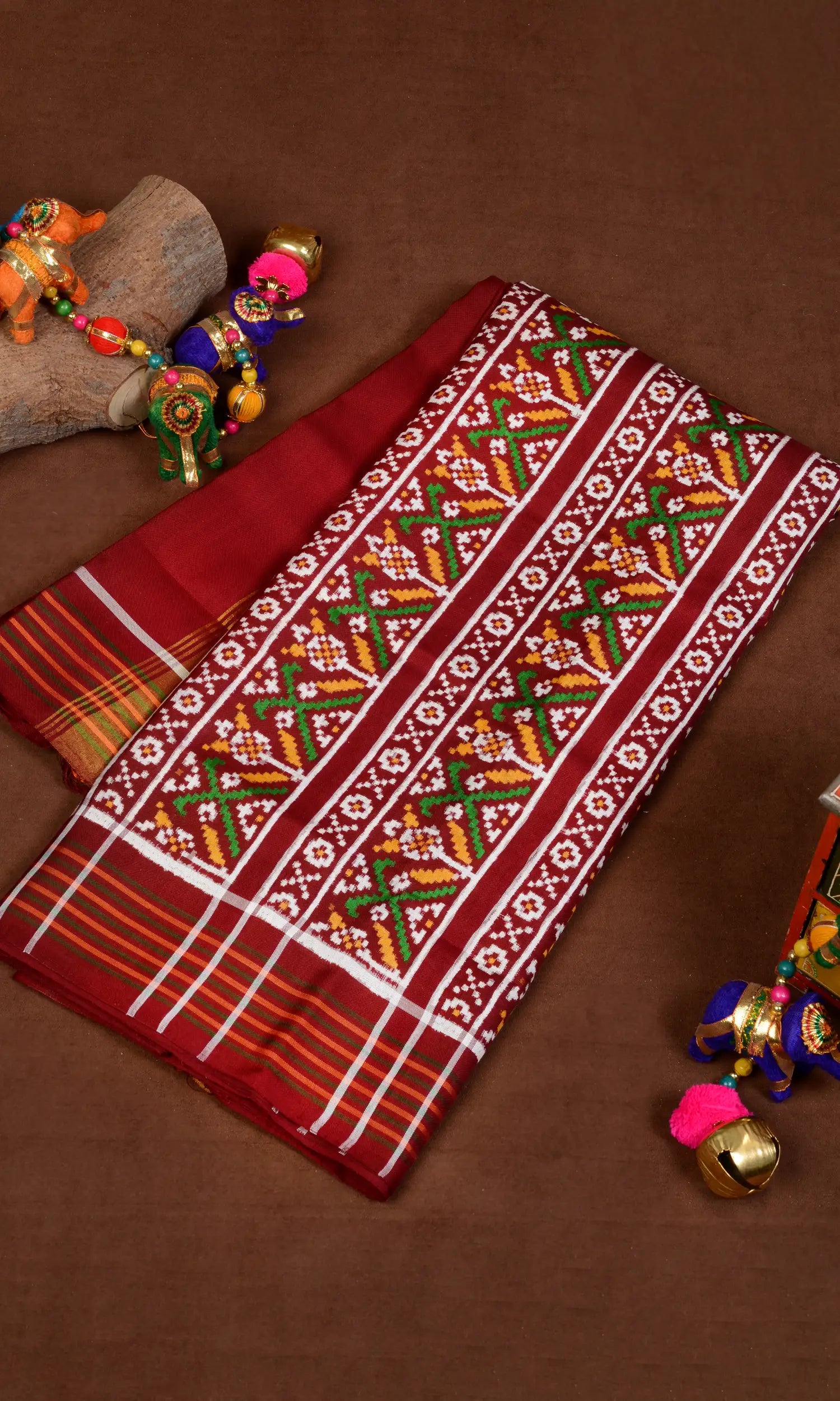 Double Ikat Patola Saree