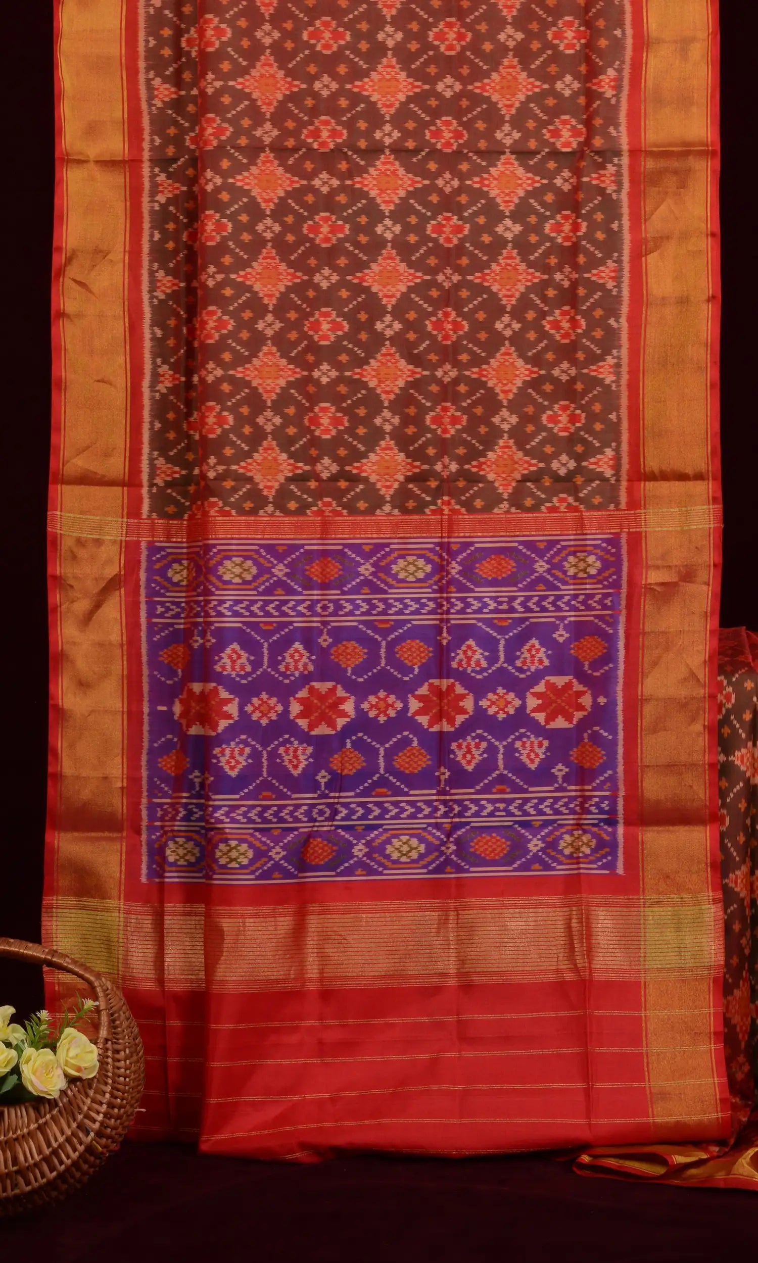 Rajkoti Patola Saree