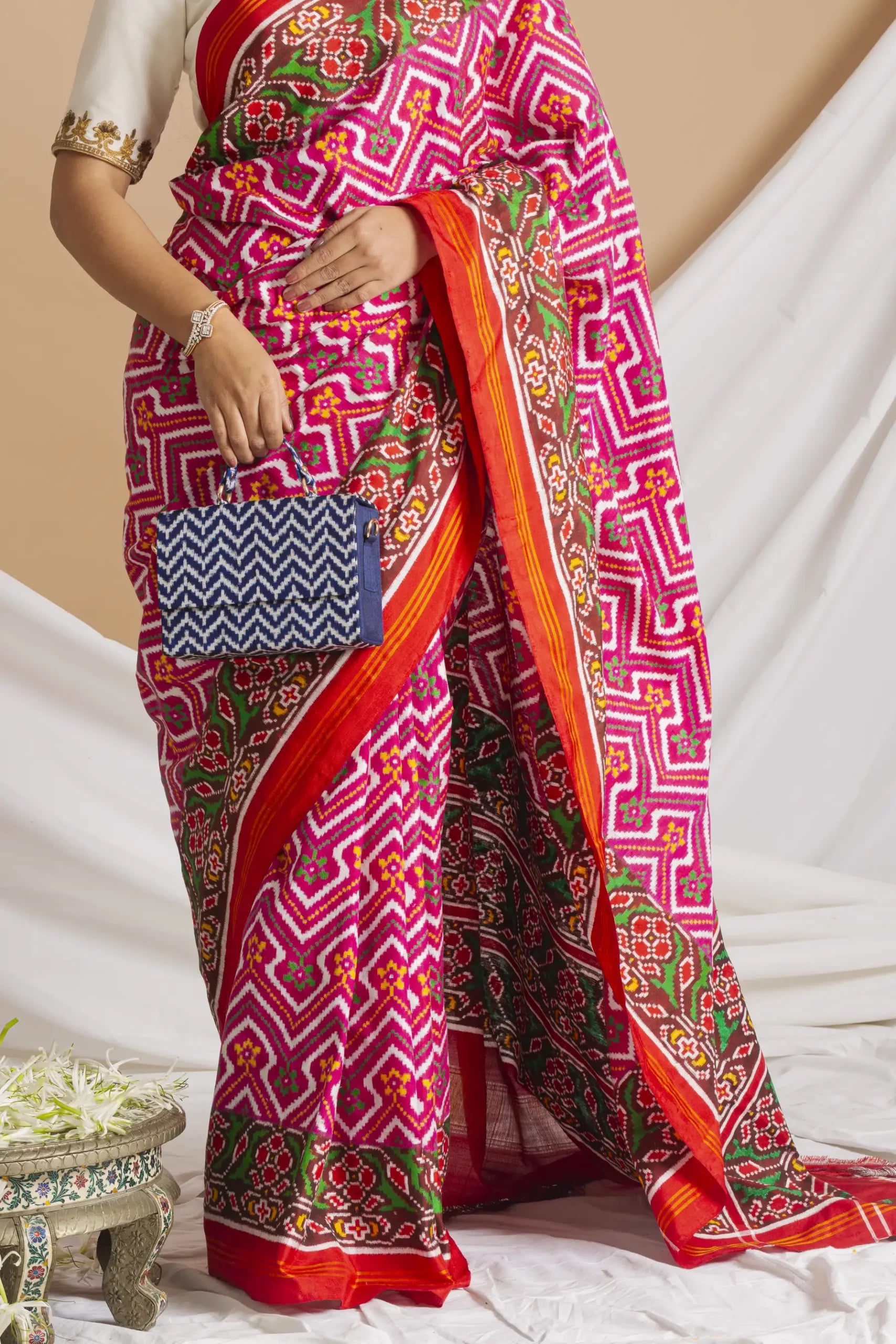 Double Ikat Patola Saree