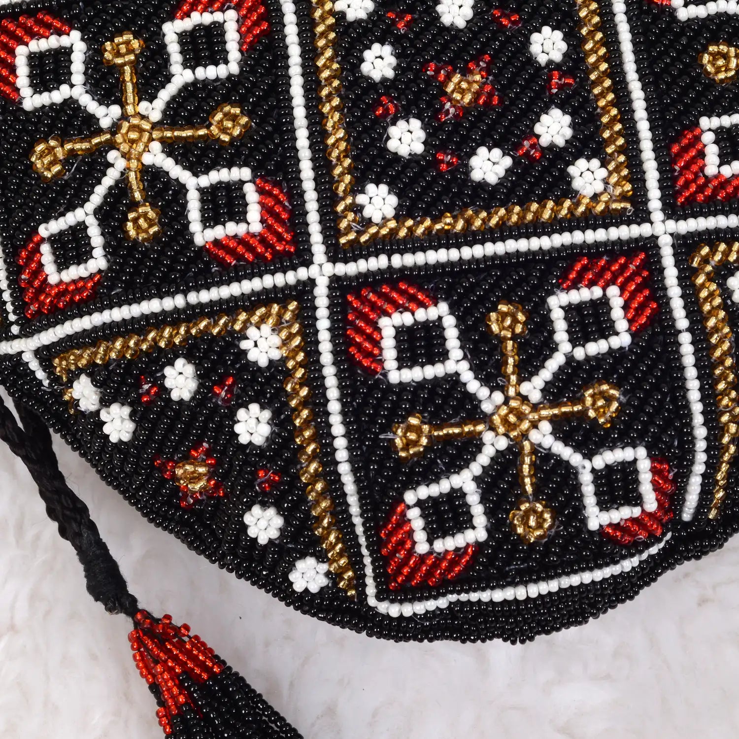 Moti Patola Beaded Batva