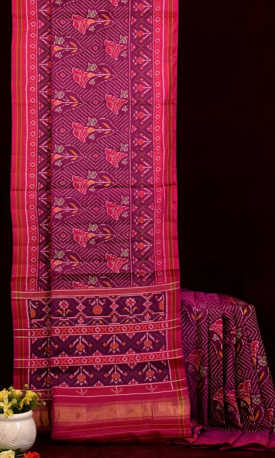 Double Ikat Patola Saree