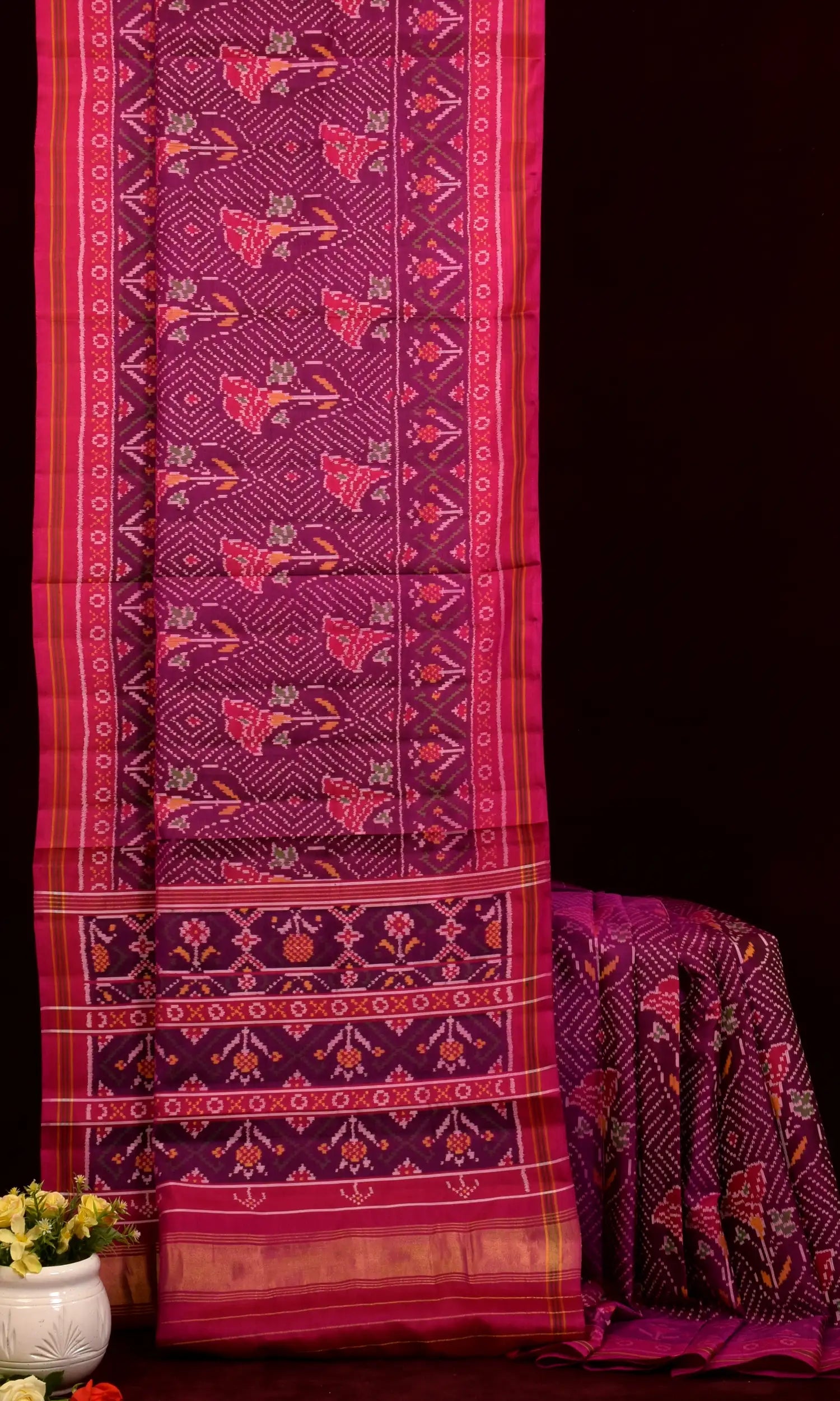 Double Ikat Patola Saree