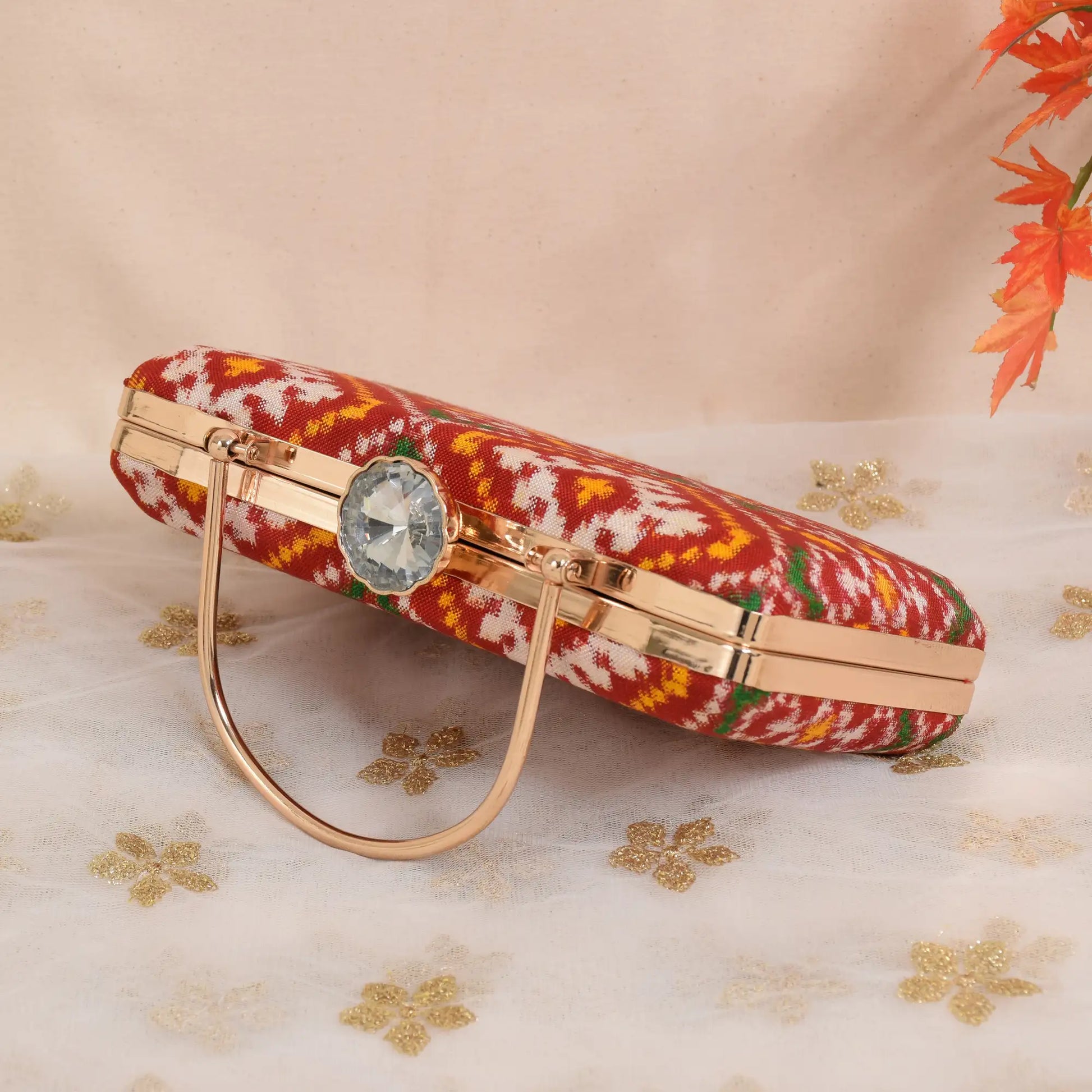 Double Ikat Patola Clutch
