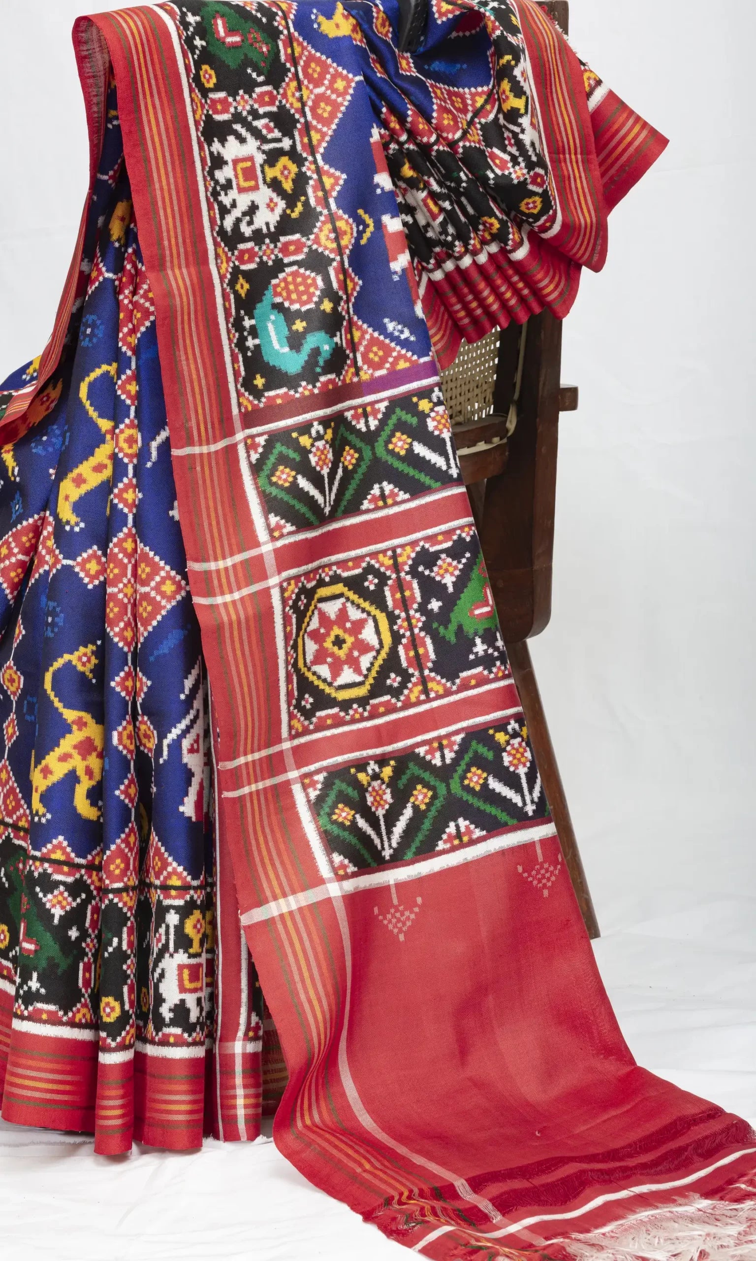 Double Ikat Patola Saree