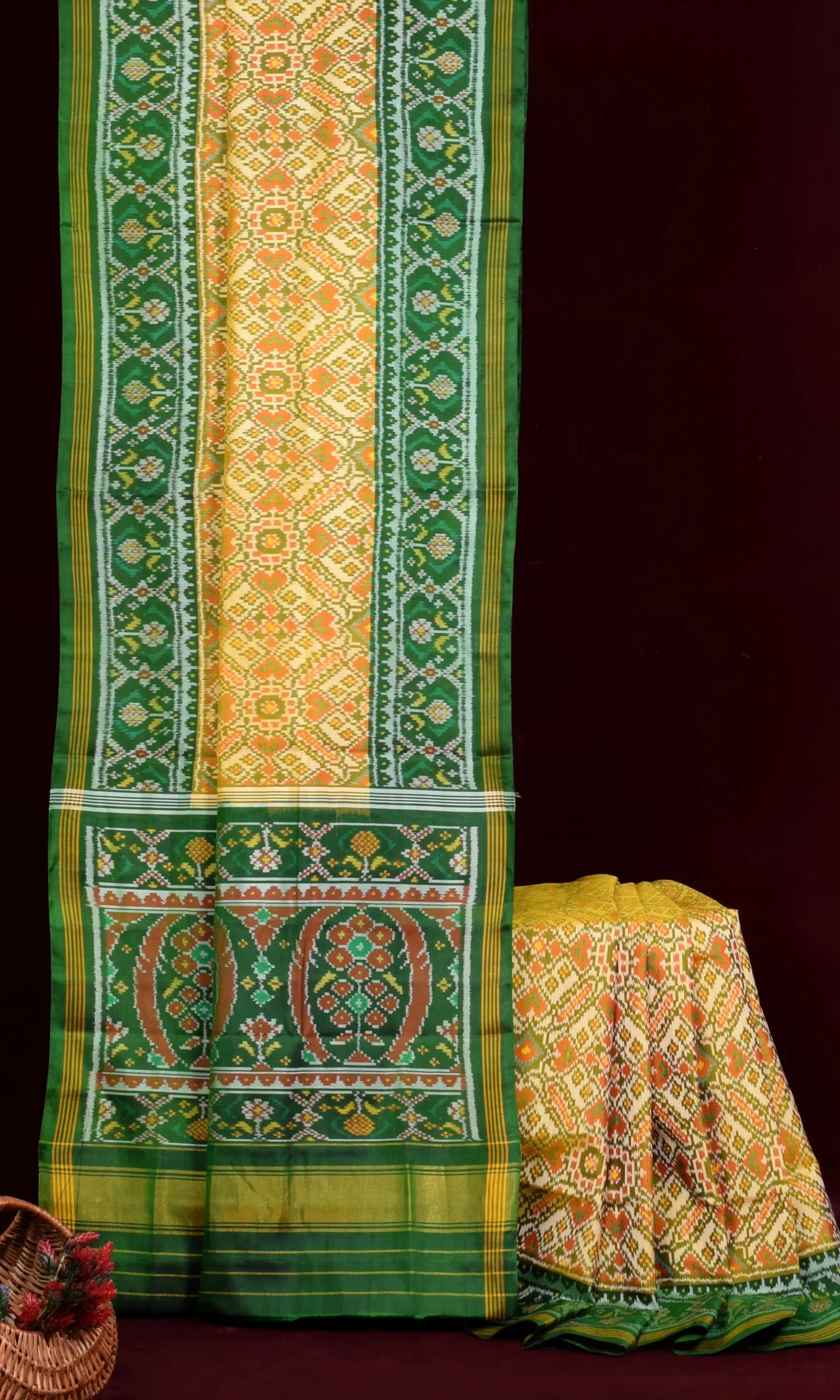 Single Ikat Patola Saree