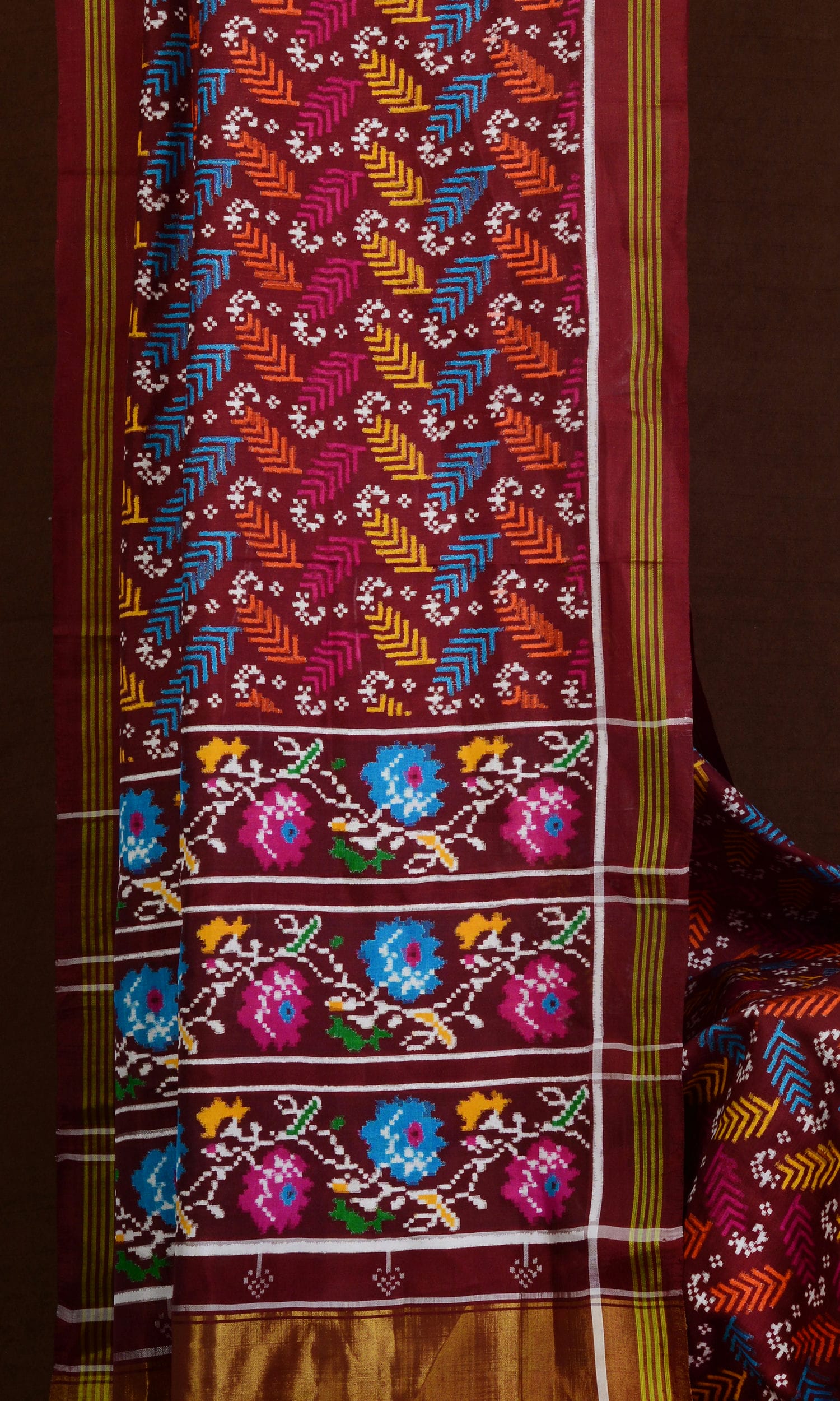 Double Ikat Patola Saree