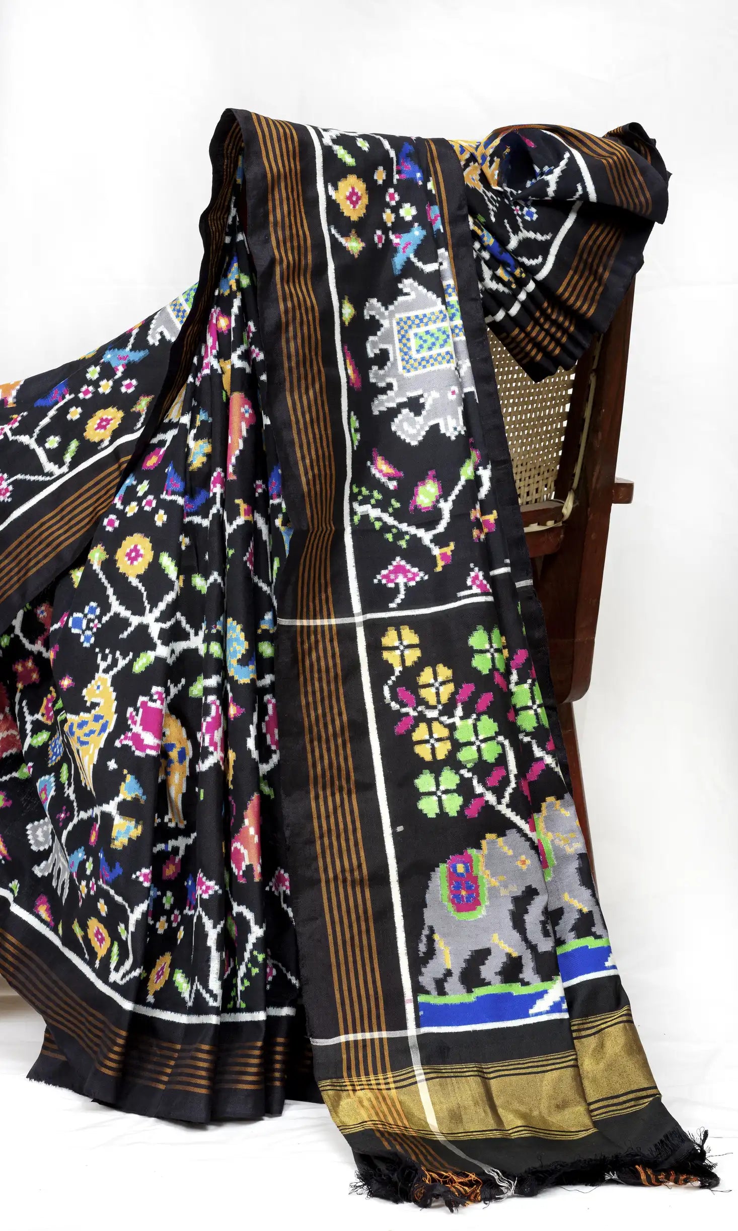 Double Ikat Patola Saree