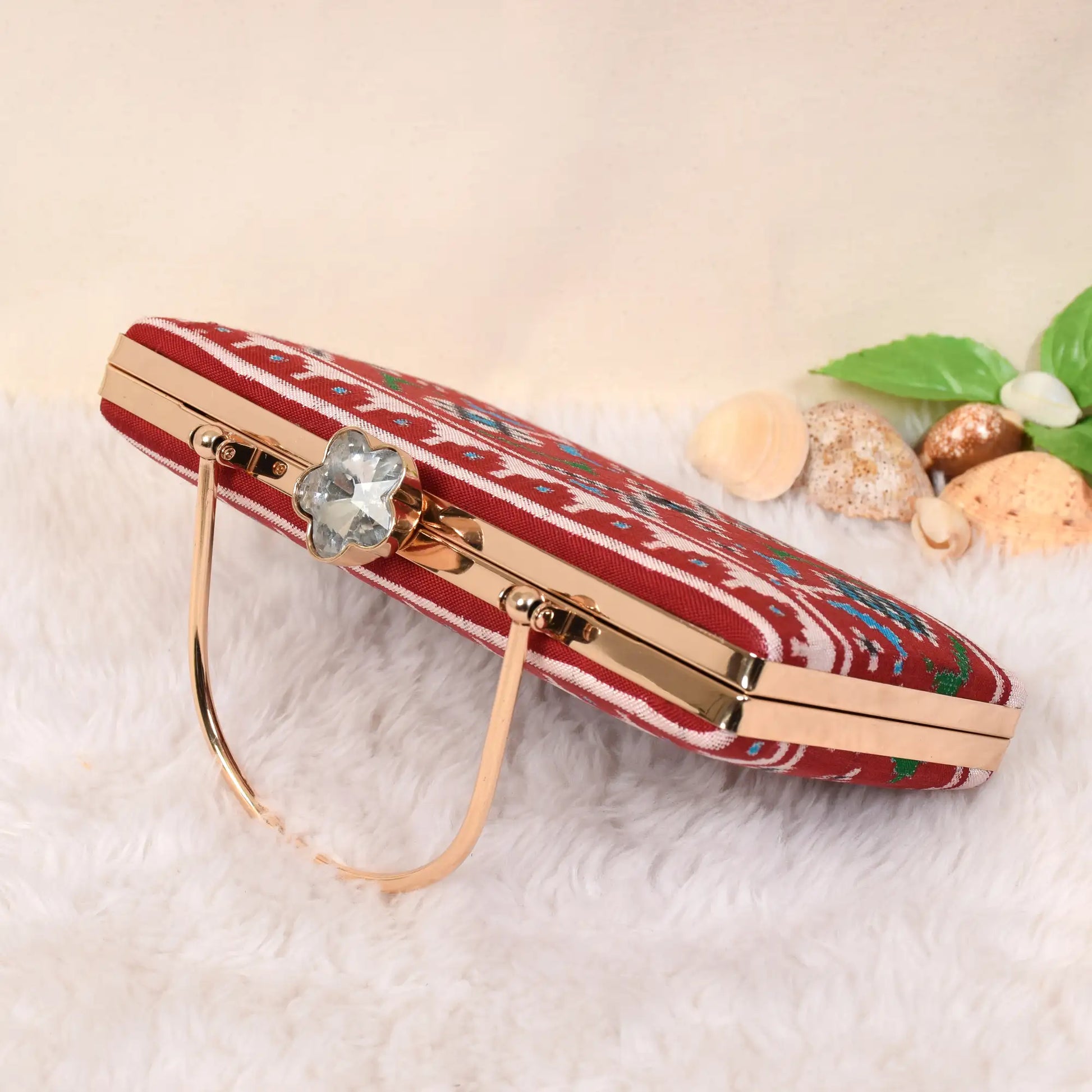 Double Ikat Patola Clutch