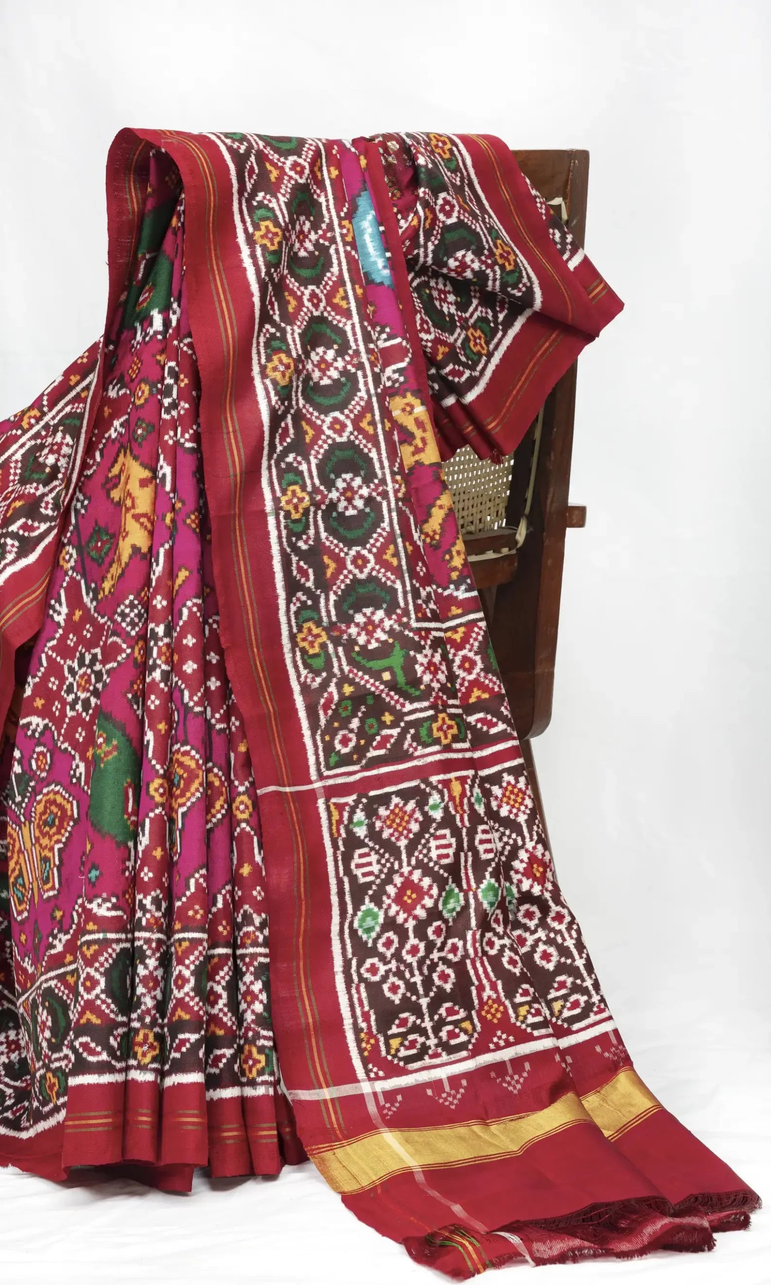 Double Ikat Patola Saree