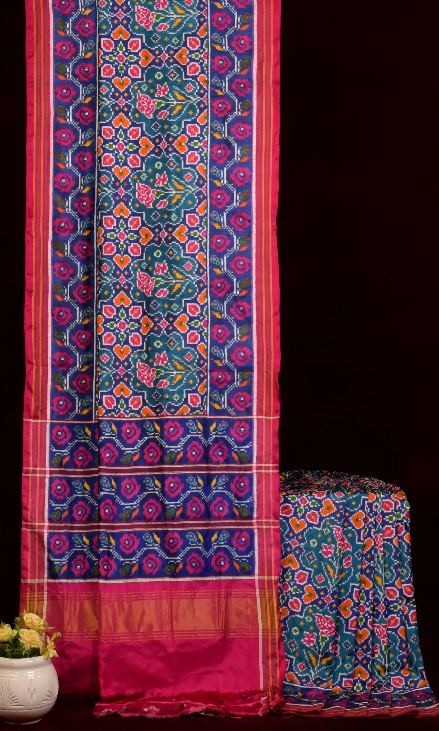 Double Ikat Patola Saree