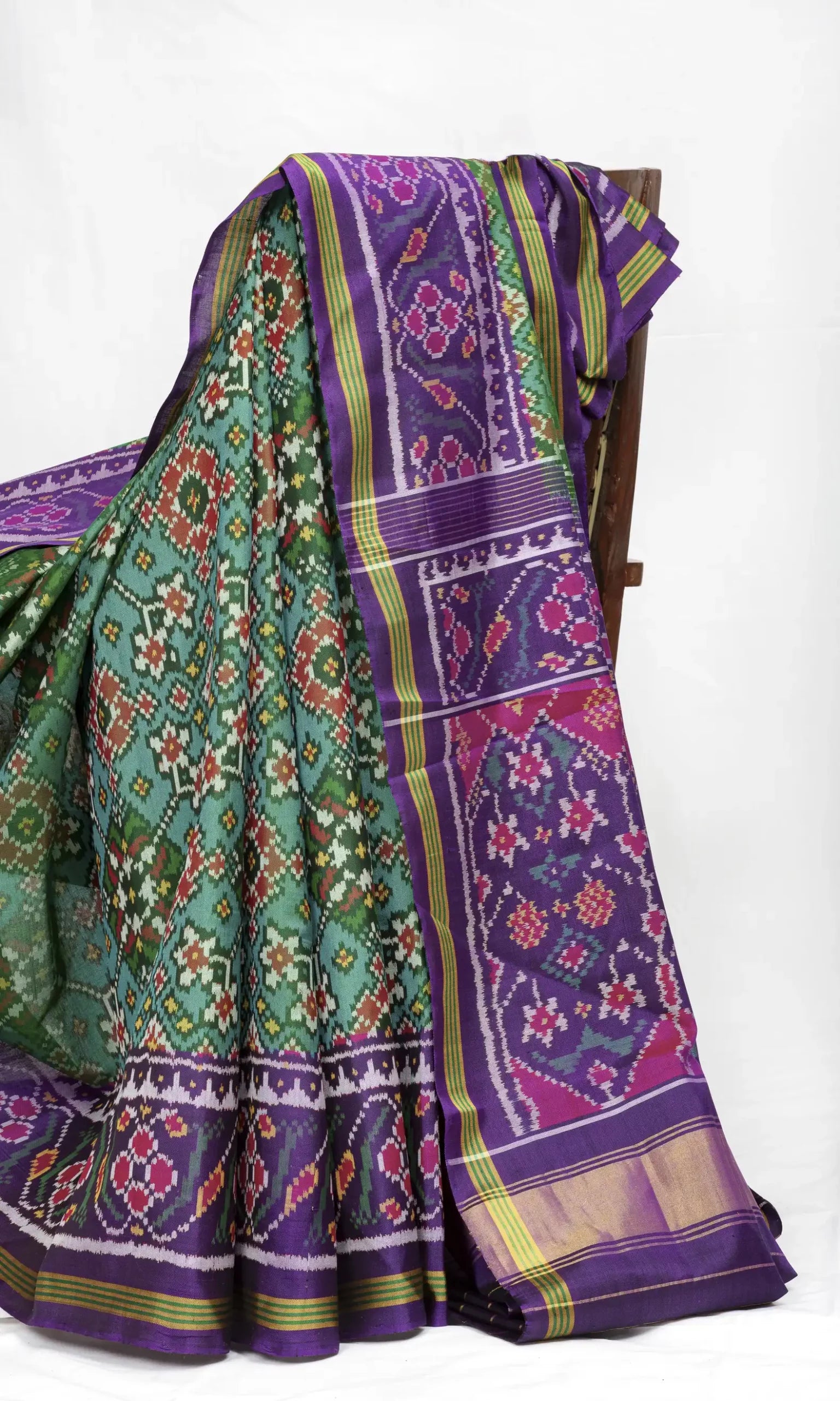 Single Ikat Patola Saree