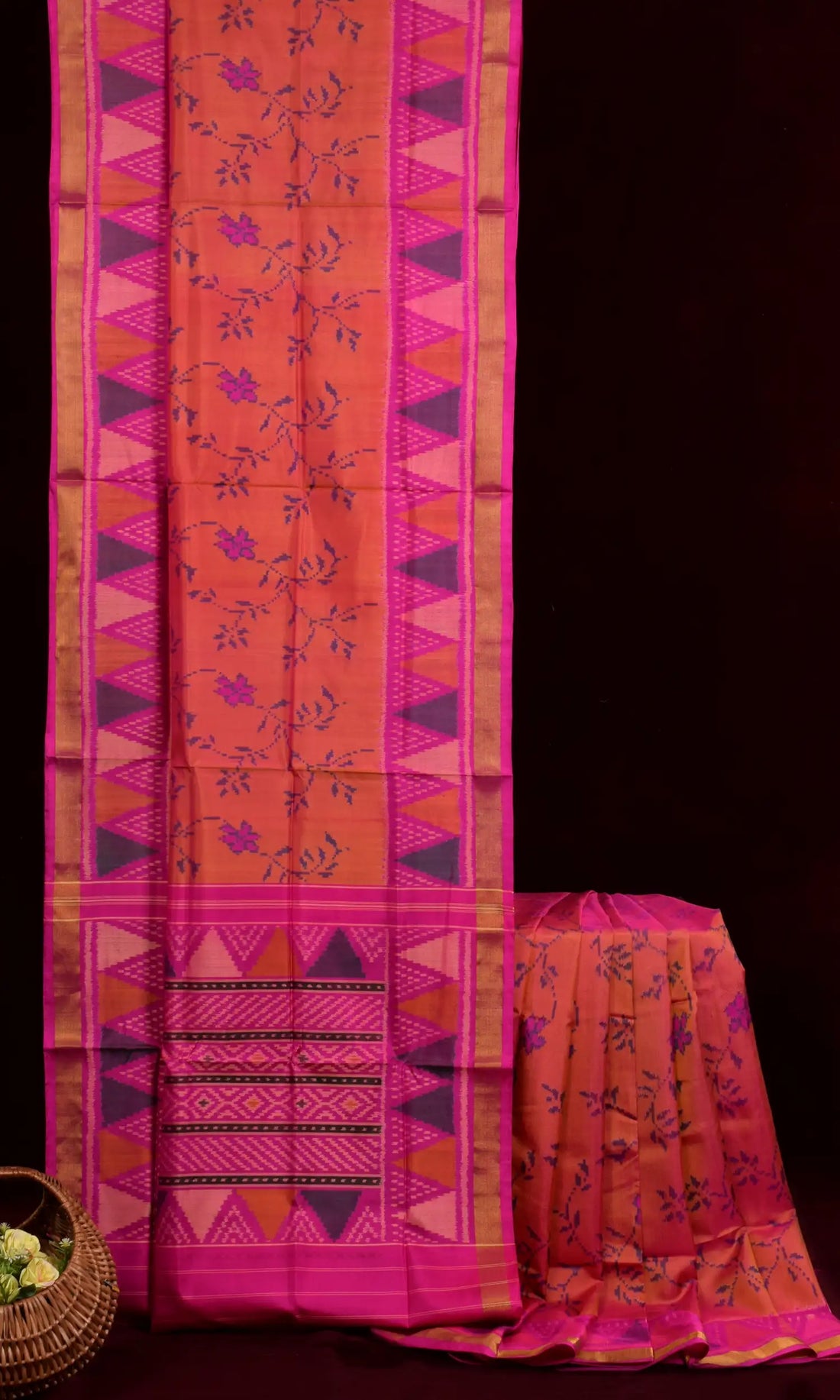Rajkoti Patola Saree