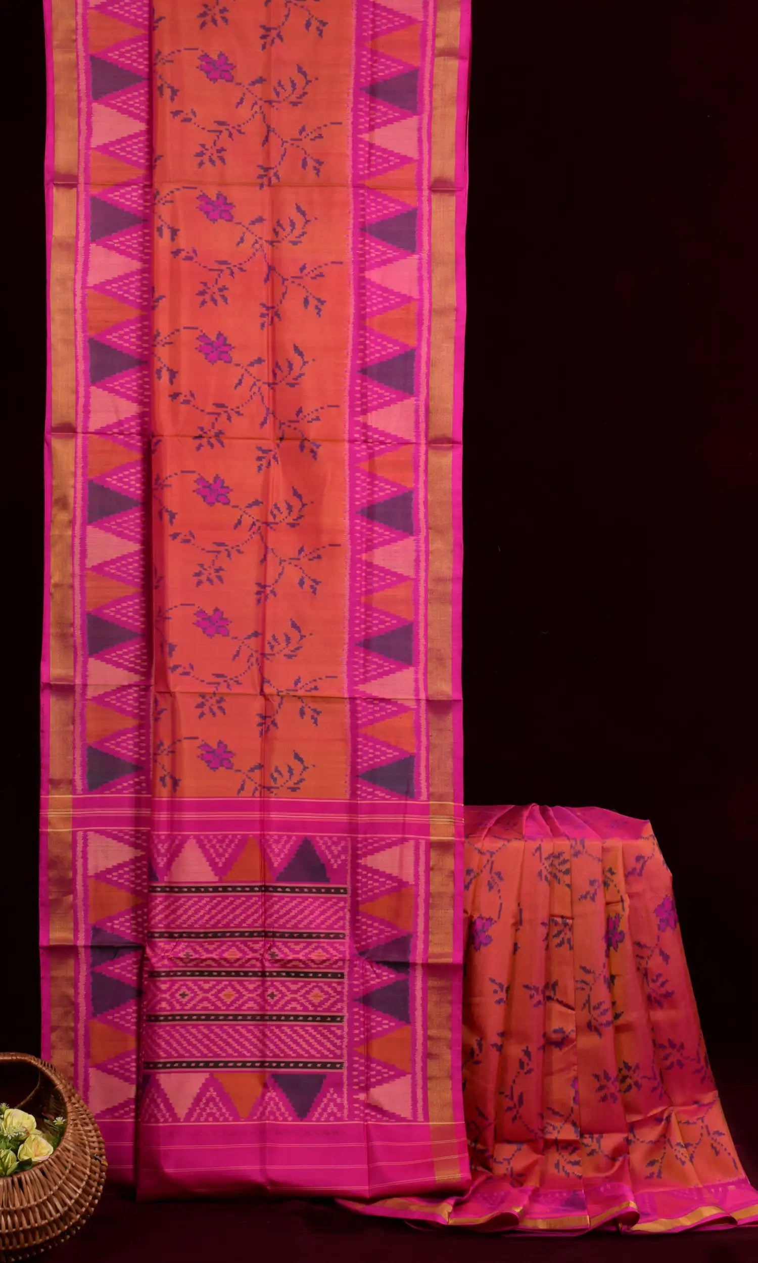 Rajkoti Patola Saree