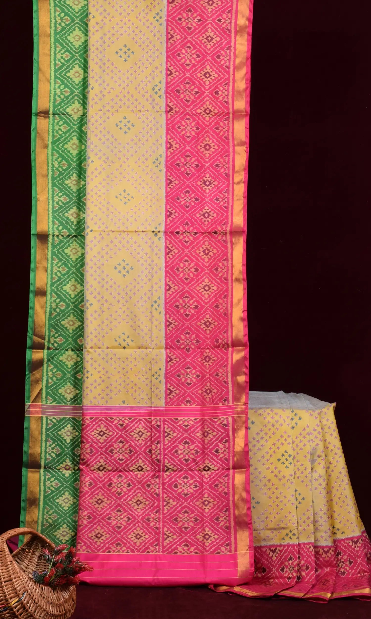 Rajkoti Patola Saree