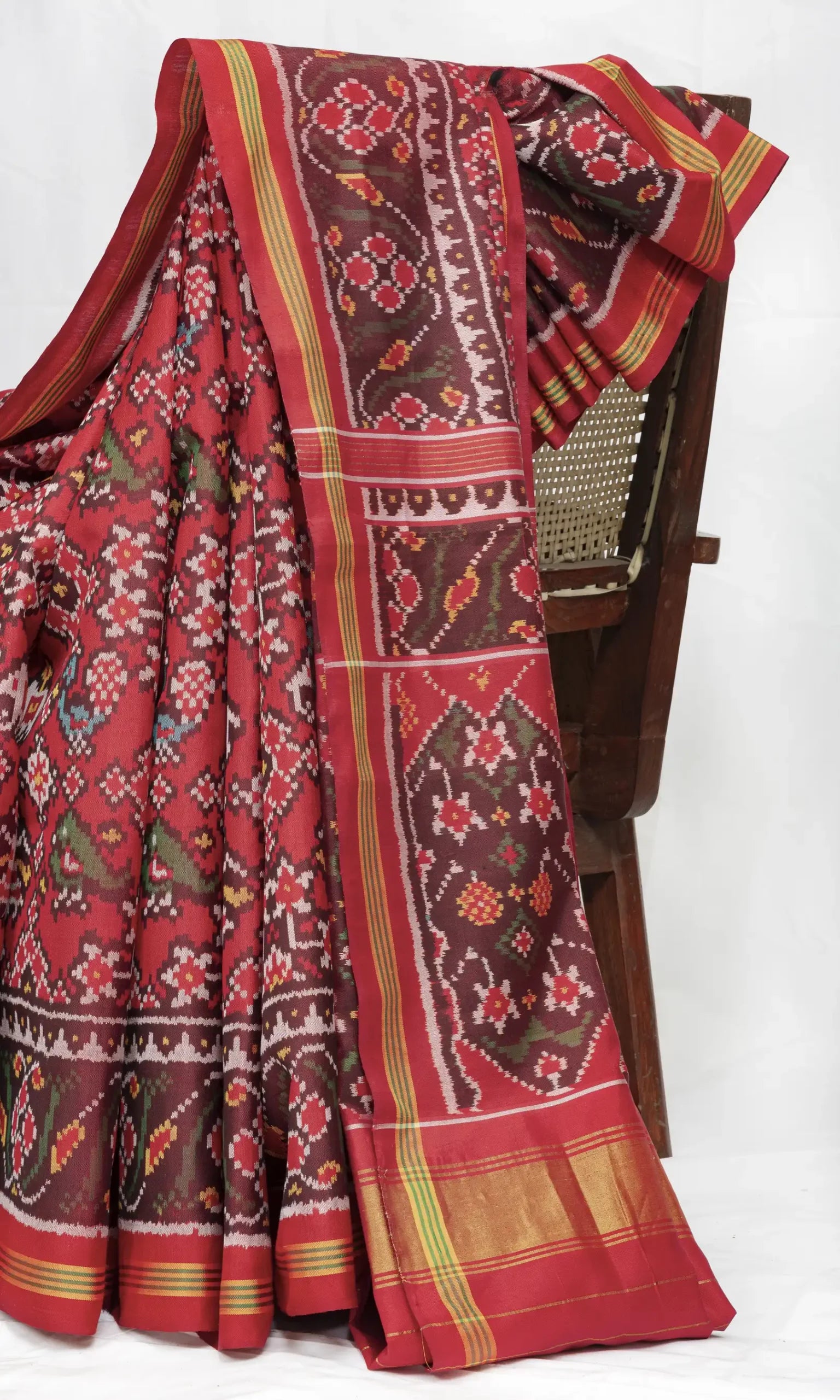 Single Ikat Patola Saree