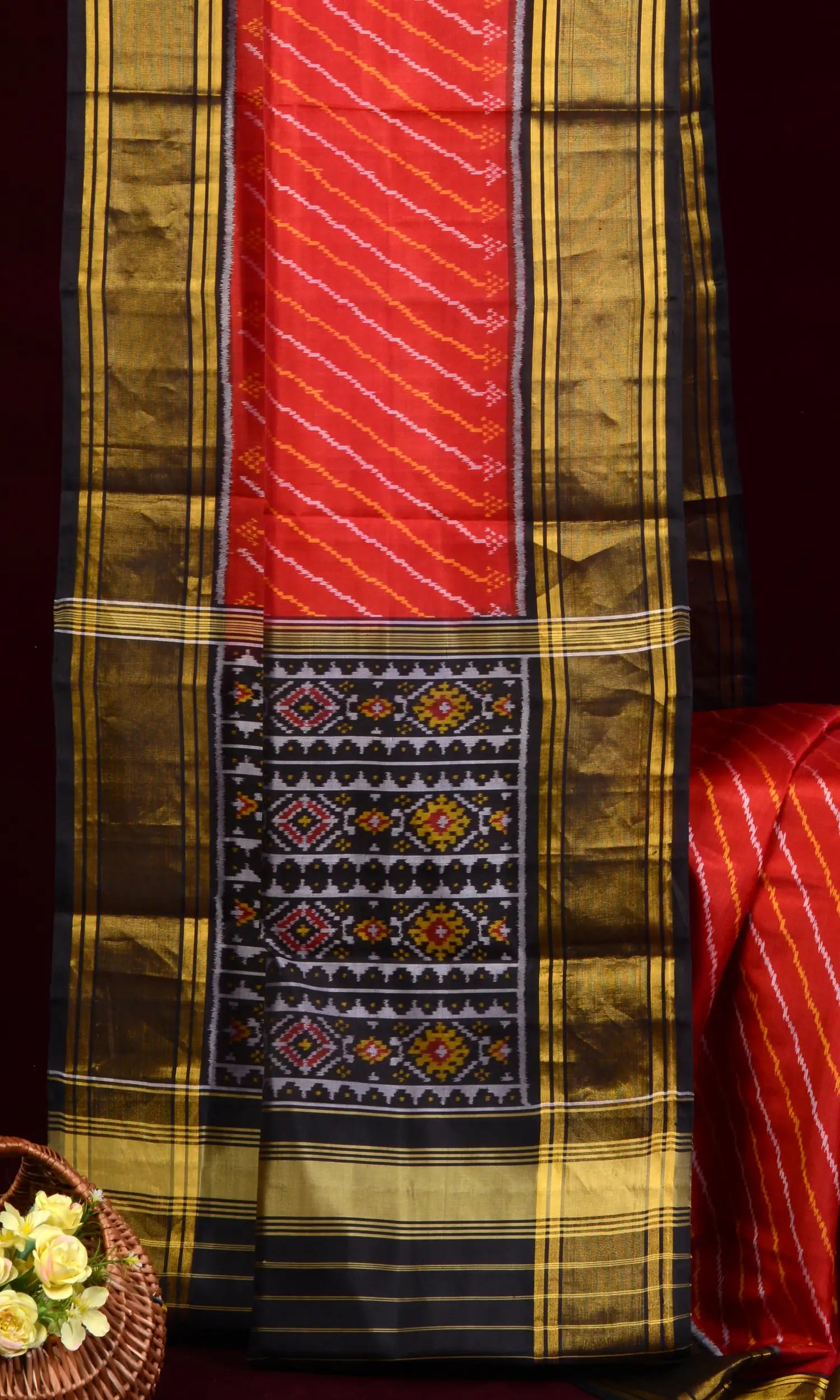 Rajkoti Patola Saree