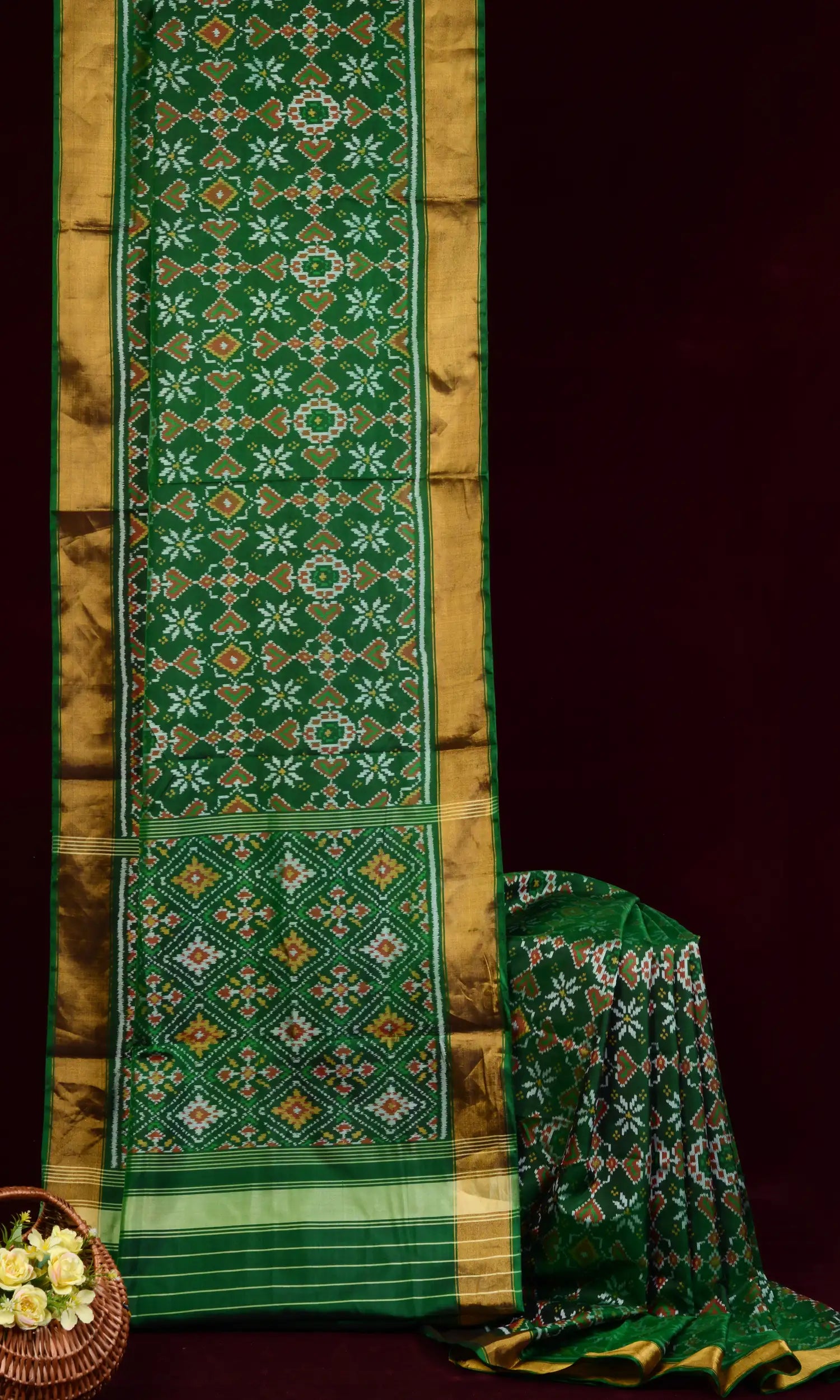 Rajkoti Patola Saree