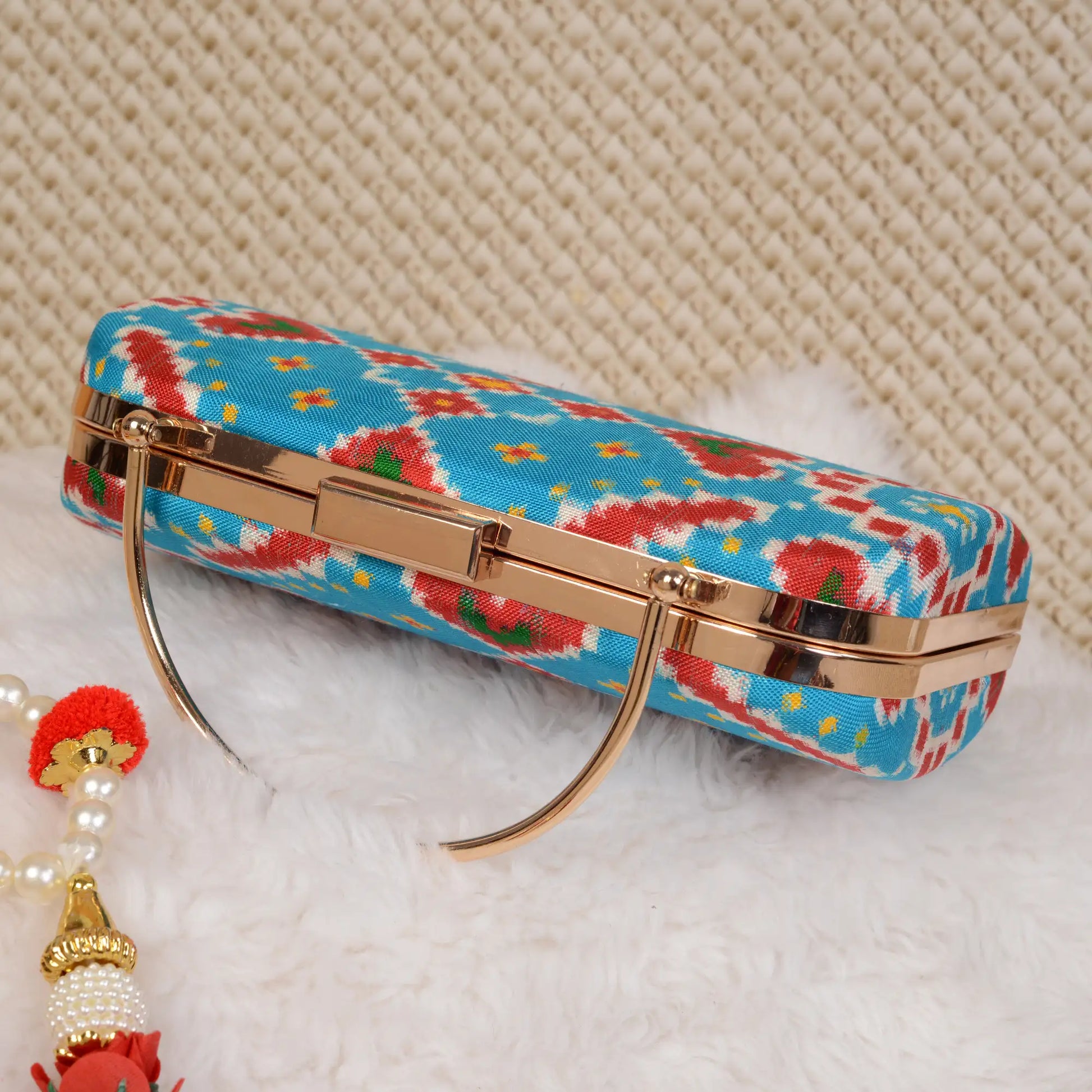 Double Ikat Patola Clutch