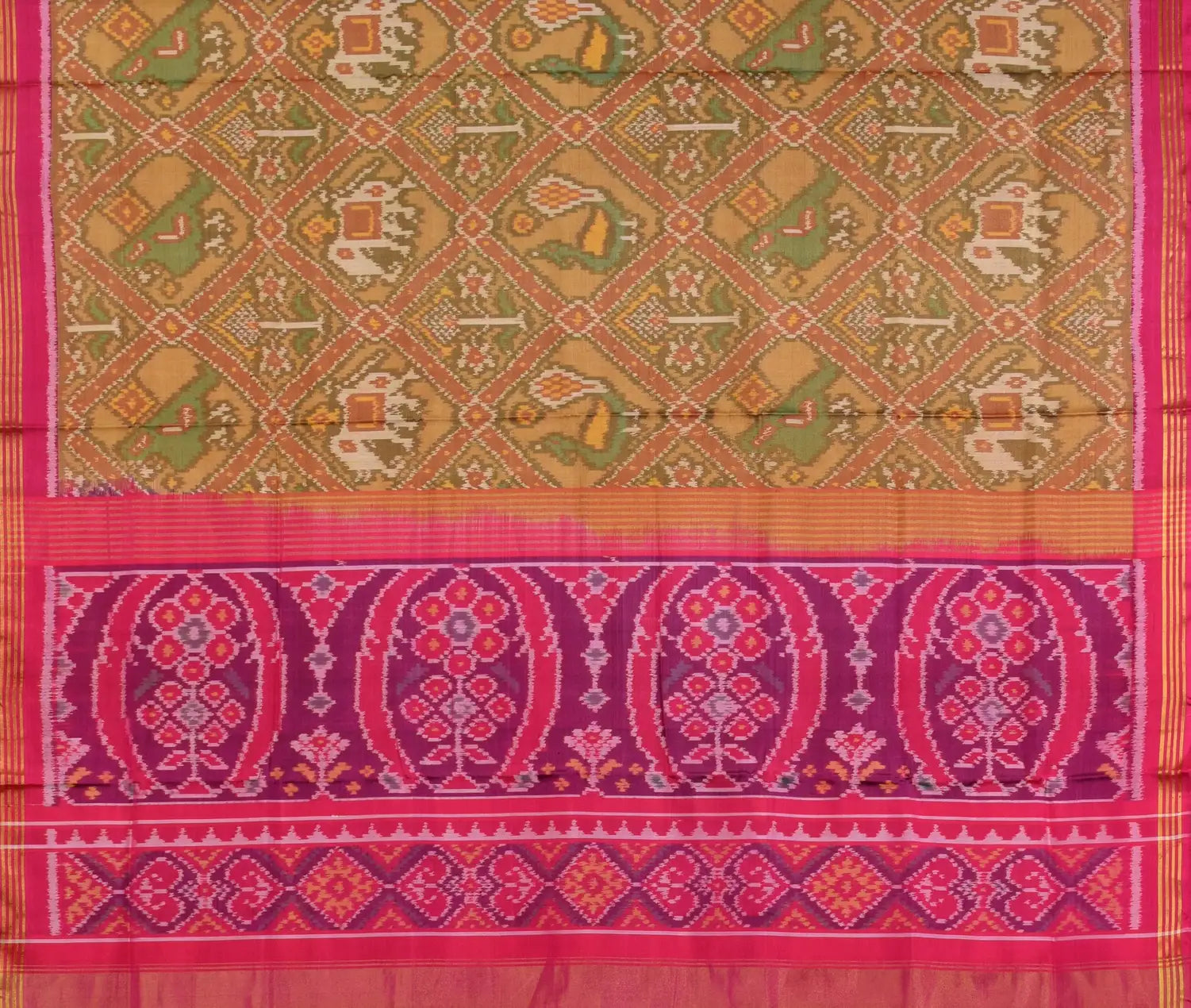 Single Ikat Patola Saree
