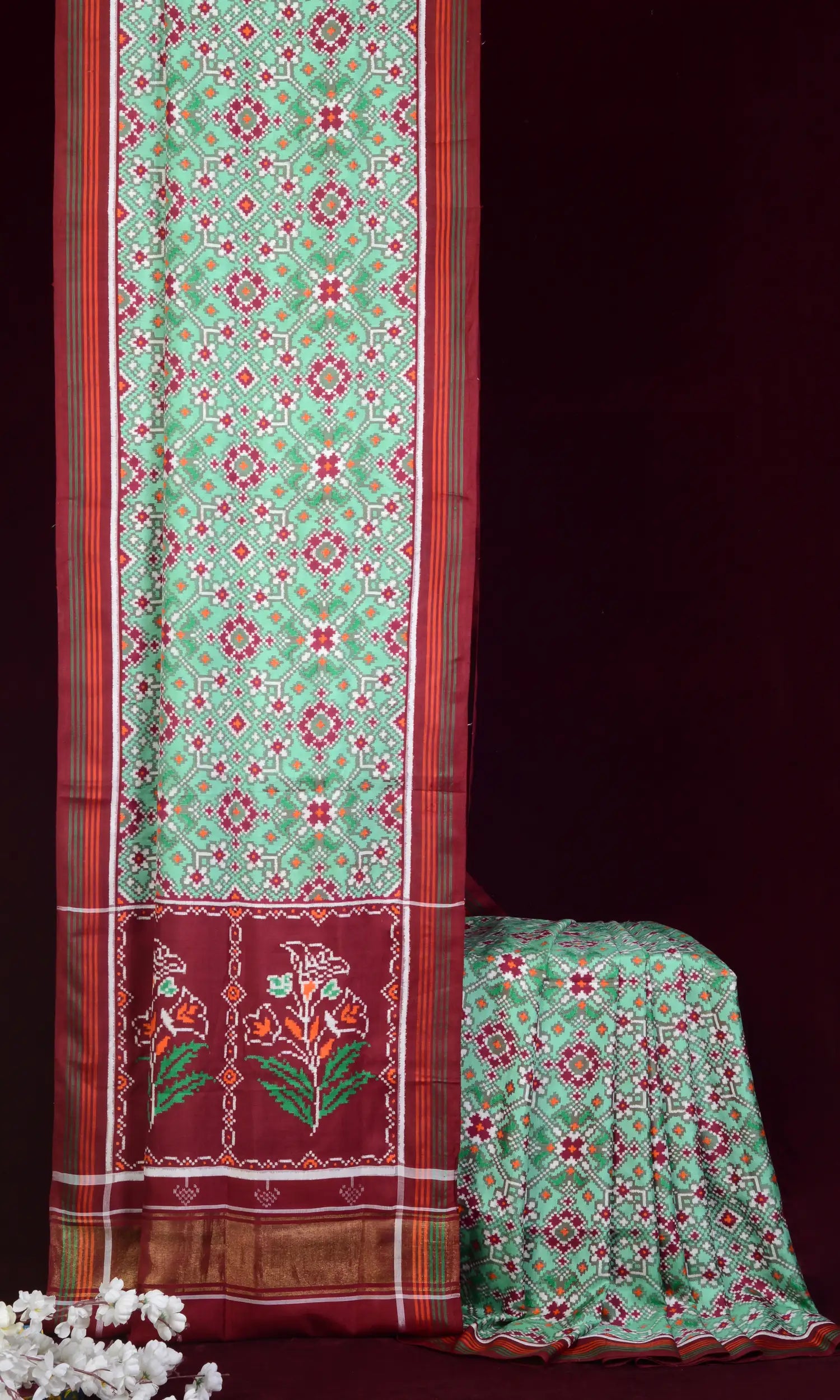 Double Ikat Patola Saree