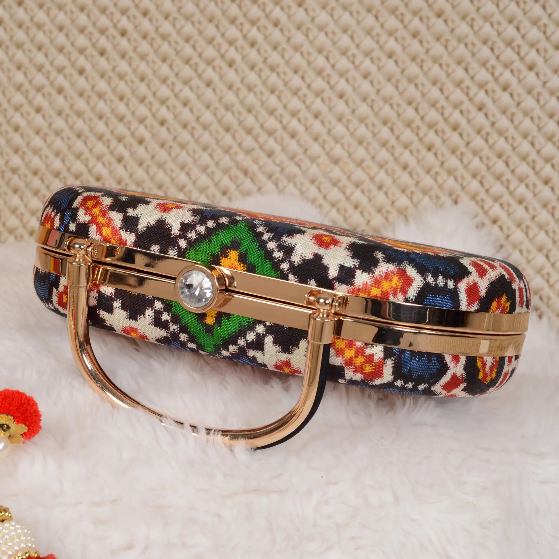 Double Ikat Patola Clutch