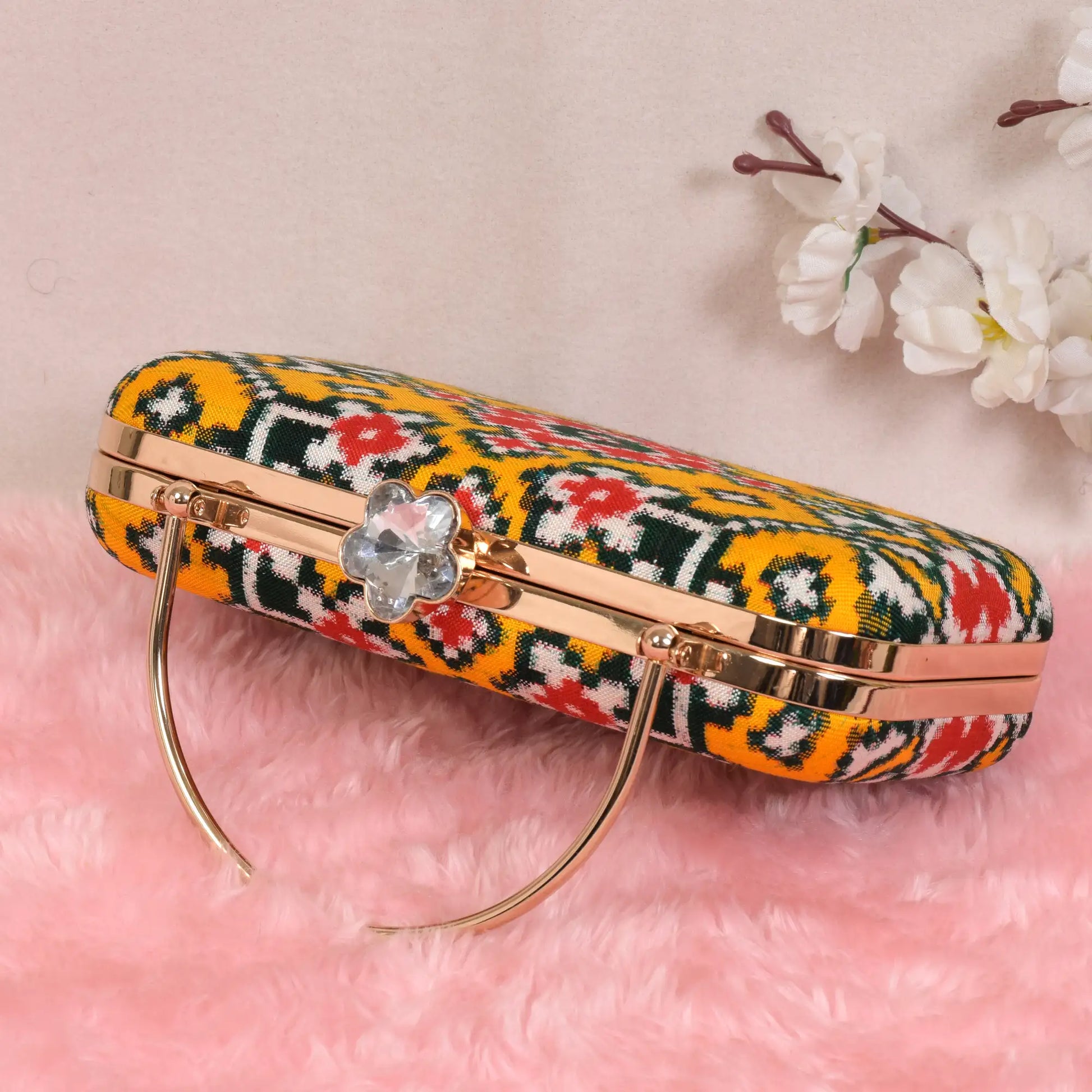 Double Ikat Patola Clutch