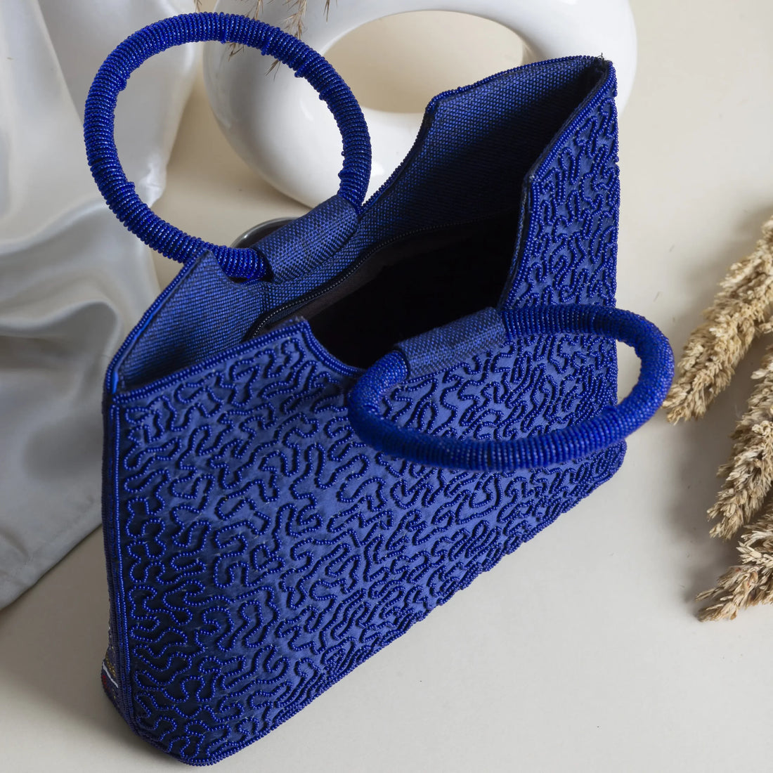 Patola Beaded Handbag