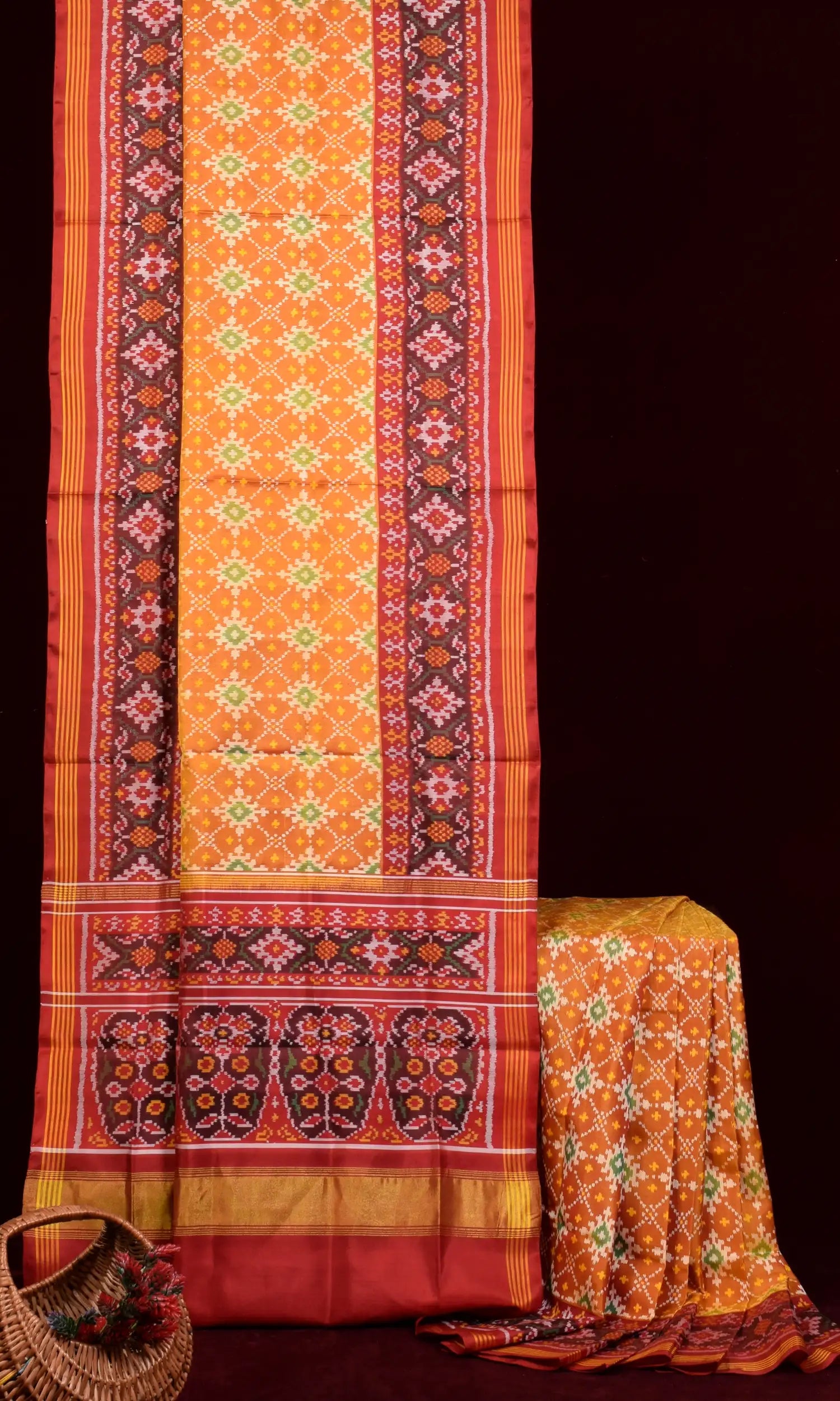 Single Ikat Patola Saree