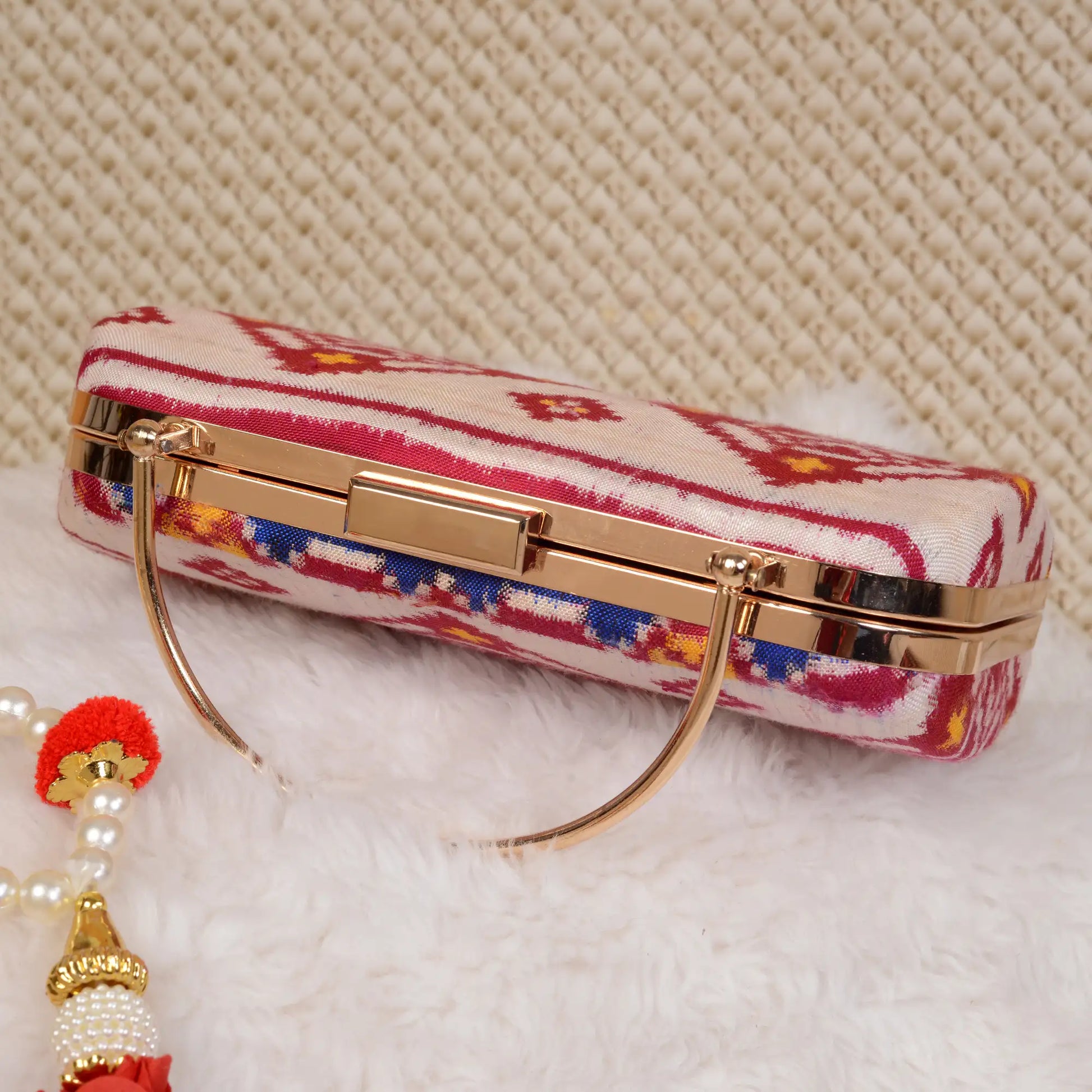 Double Ikat Patola Clutch