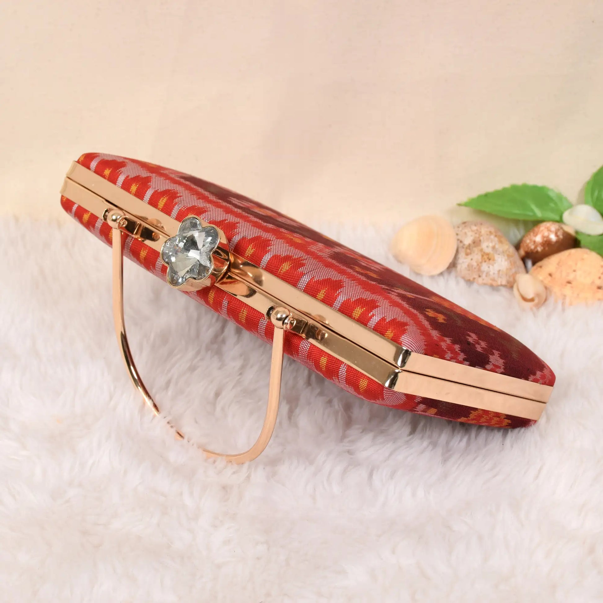 Single Ikat Patola Clutch