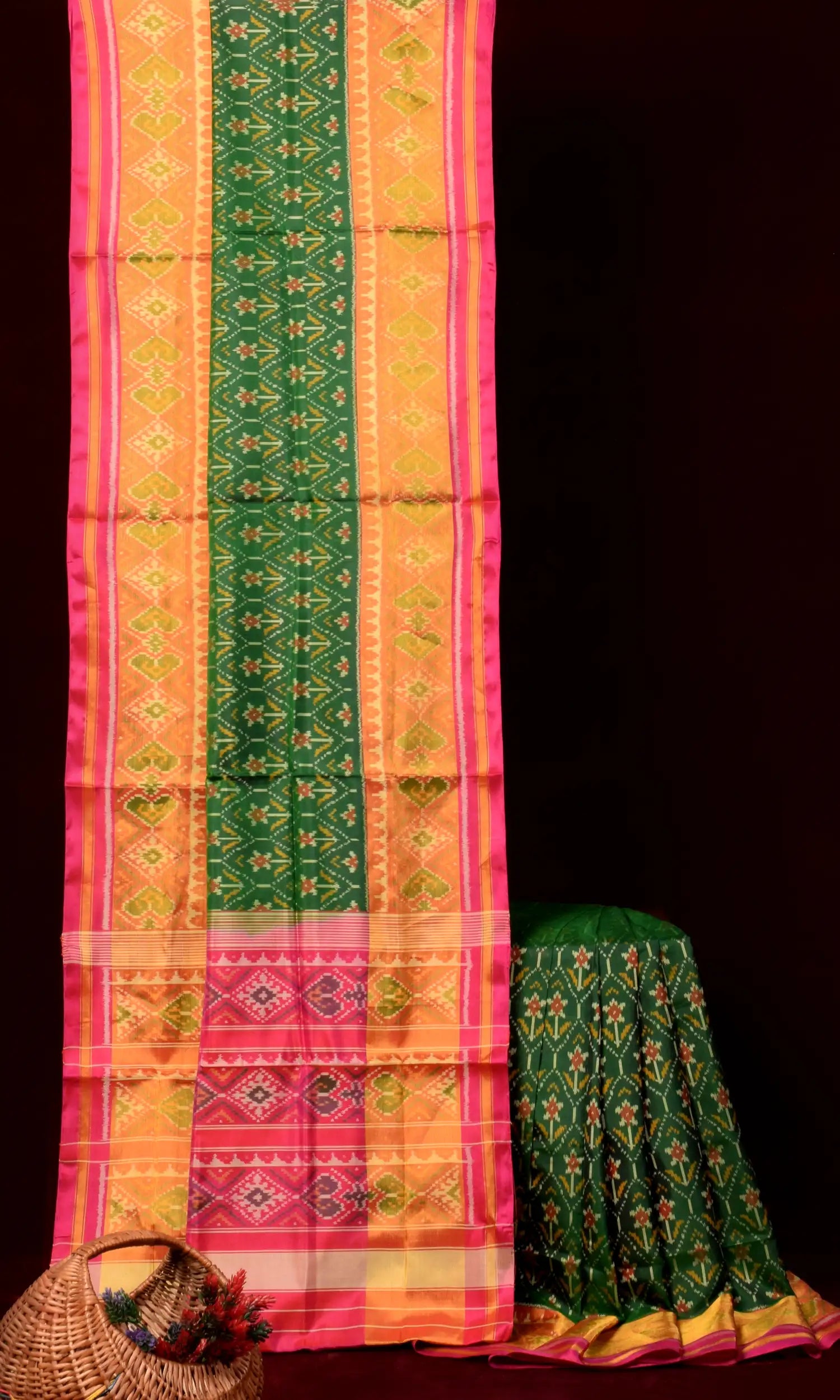 Rajkoti Patola Saree