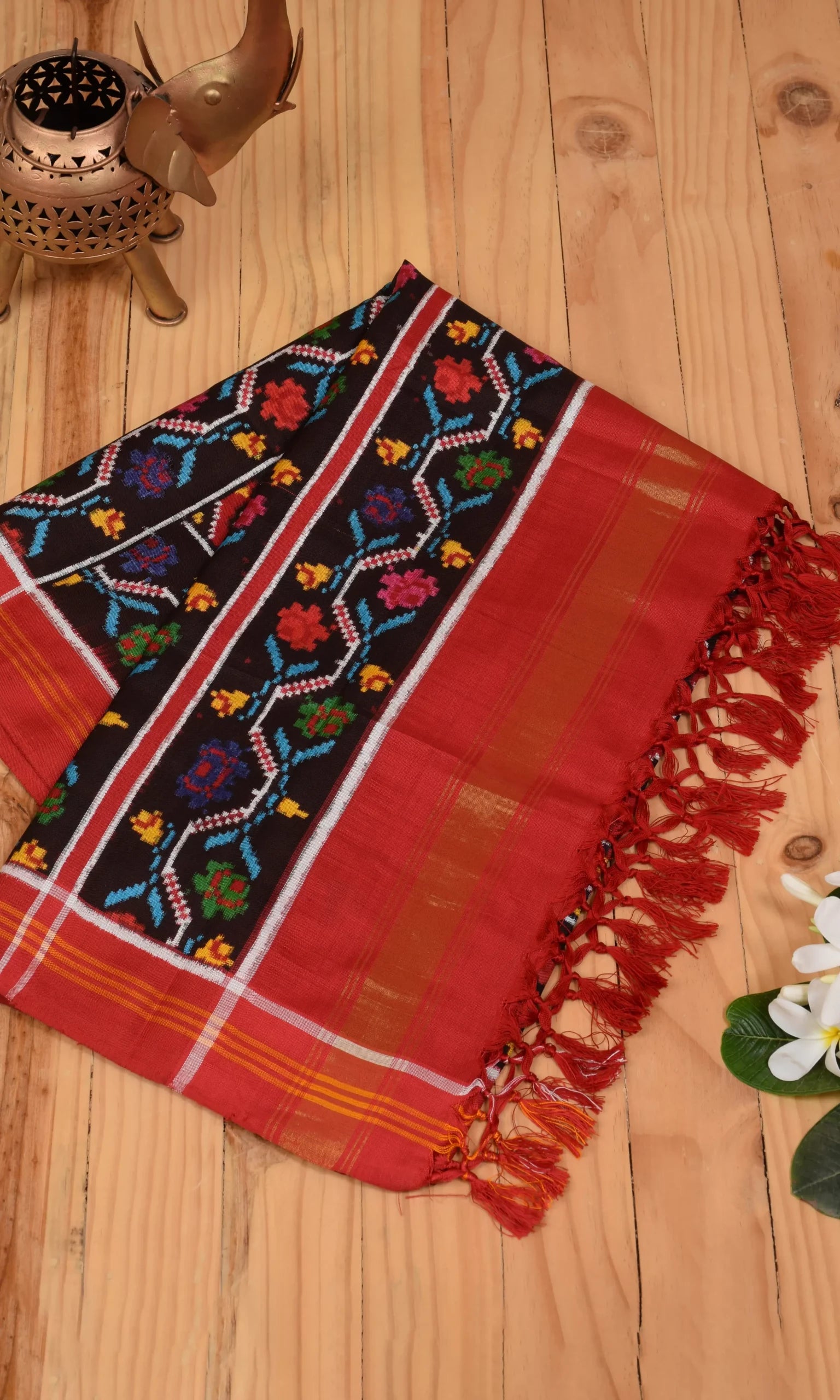 Double Ikat Patola Dupatta