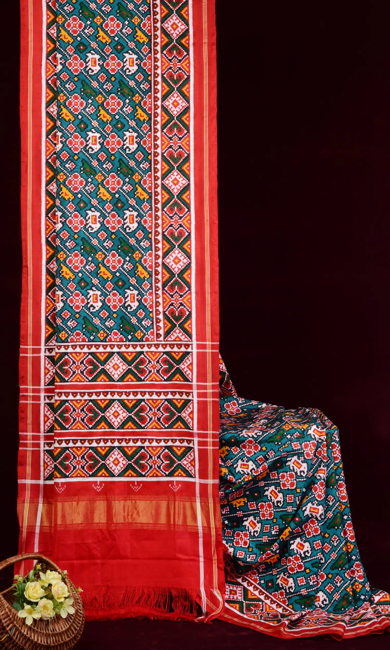 Double Ikat Patola Saree