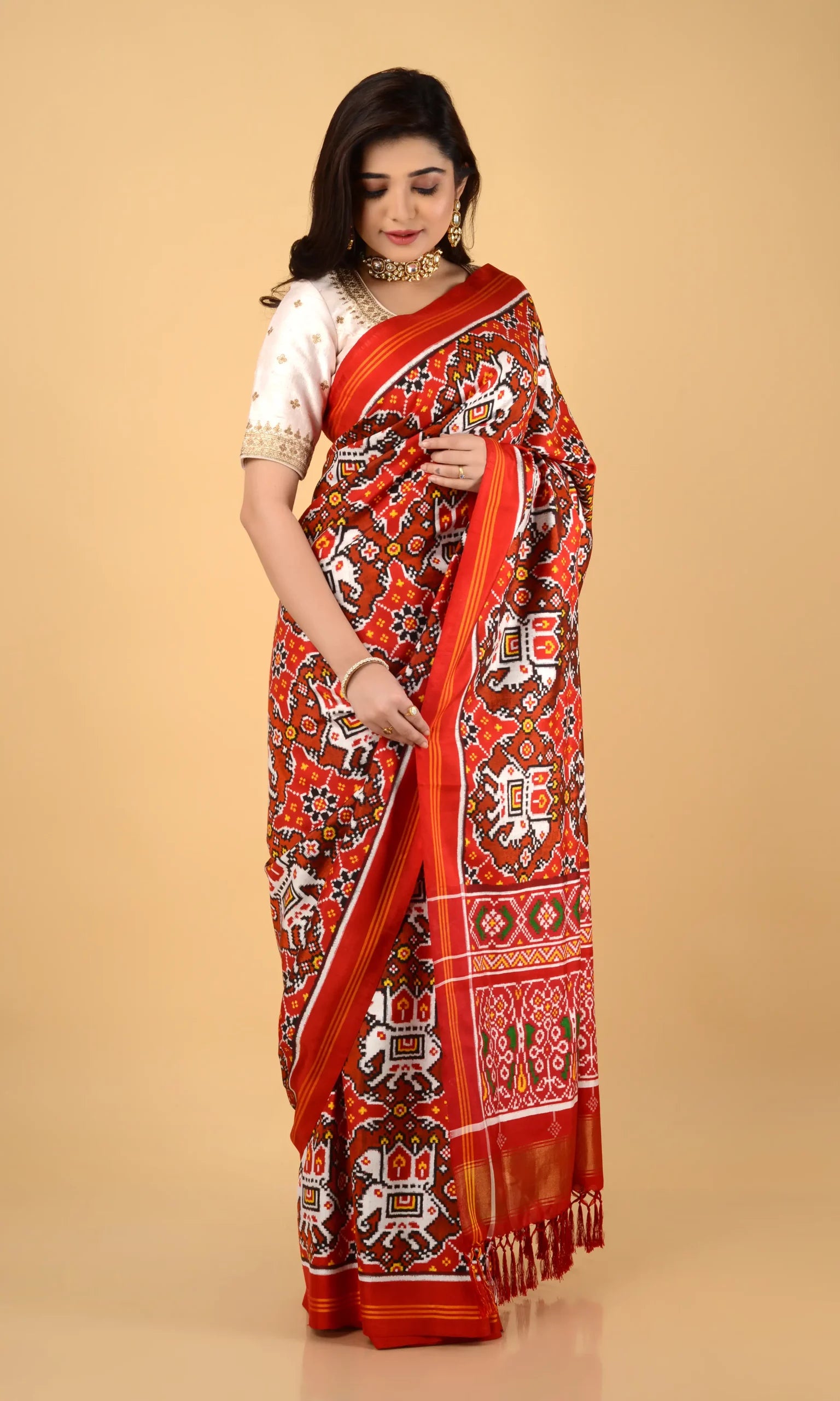 Double Ikat Patola Saree