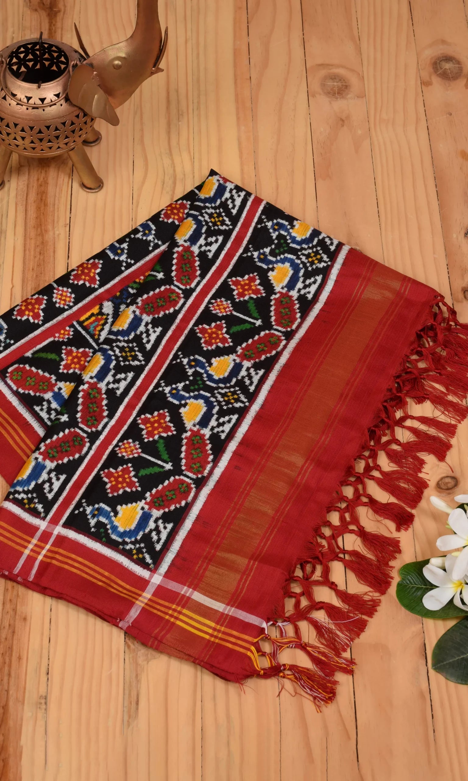 Double Ikat Patola Dupatta