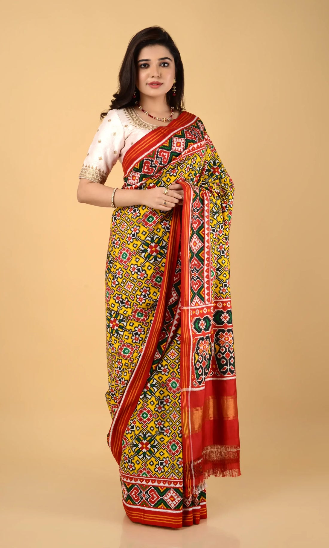 Double Ikat Patola Saree