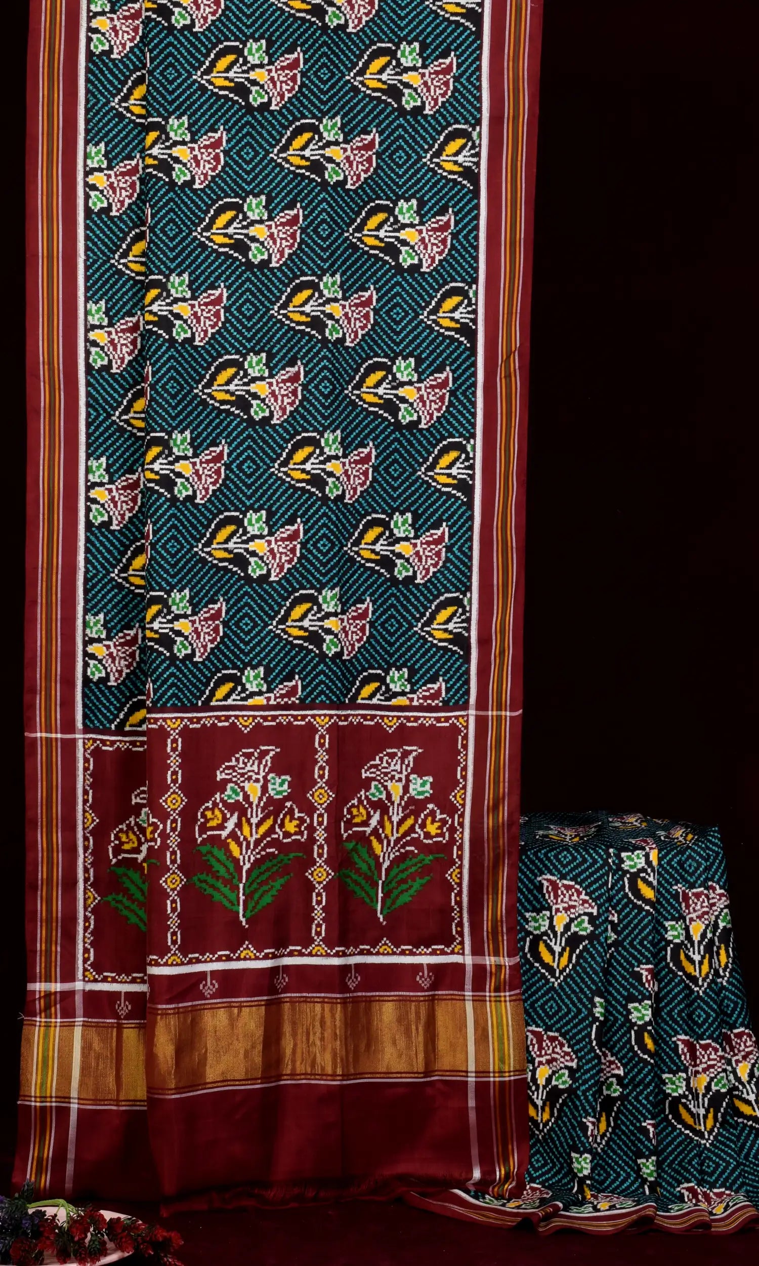 Double Ikat Patola Saree