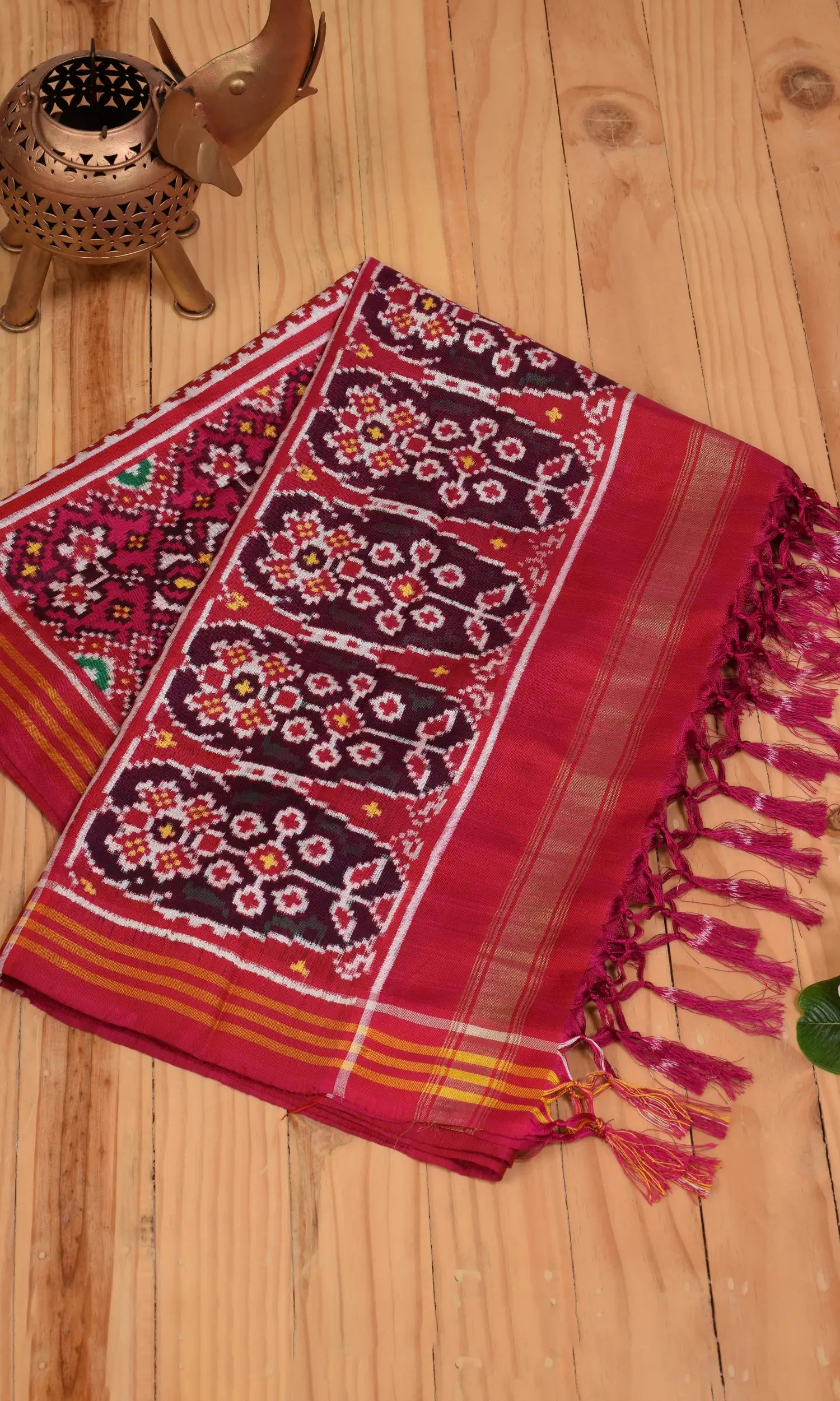 Double Ikat Patola Dupatta