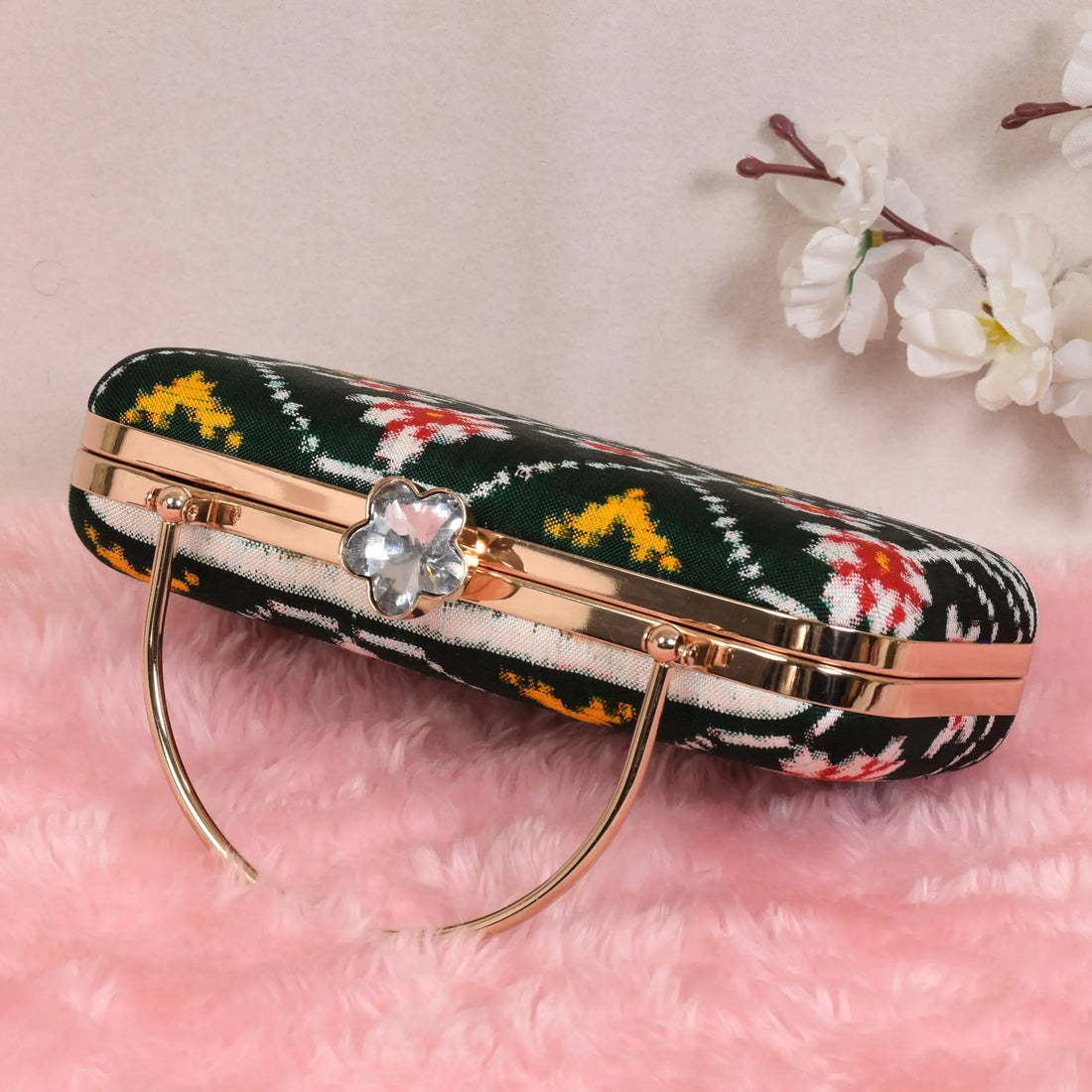 Double Ikat Patola Clutch