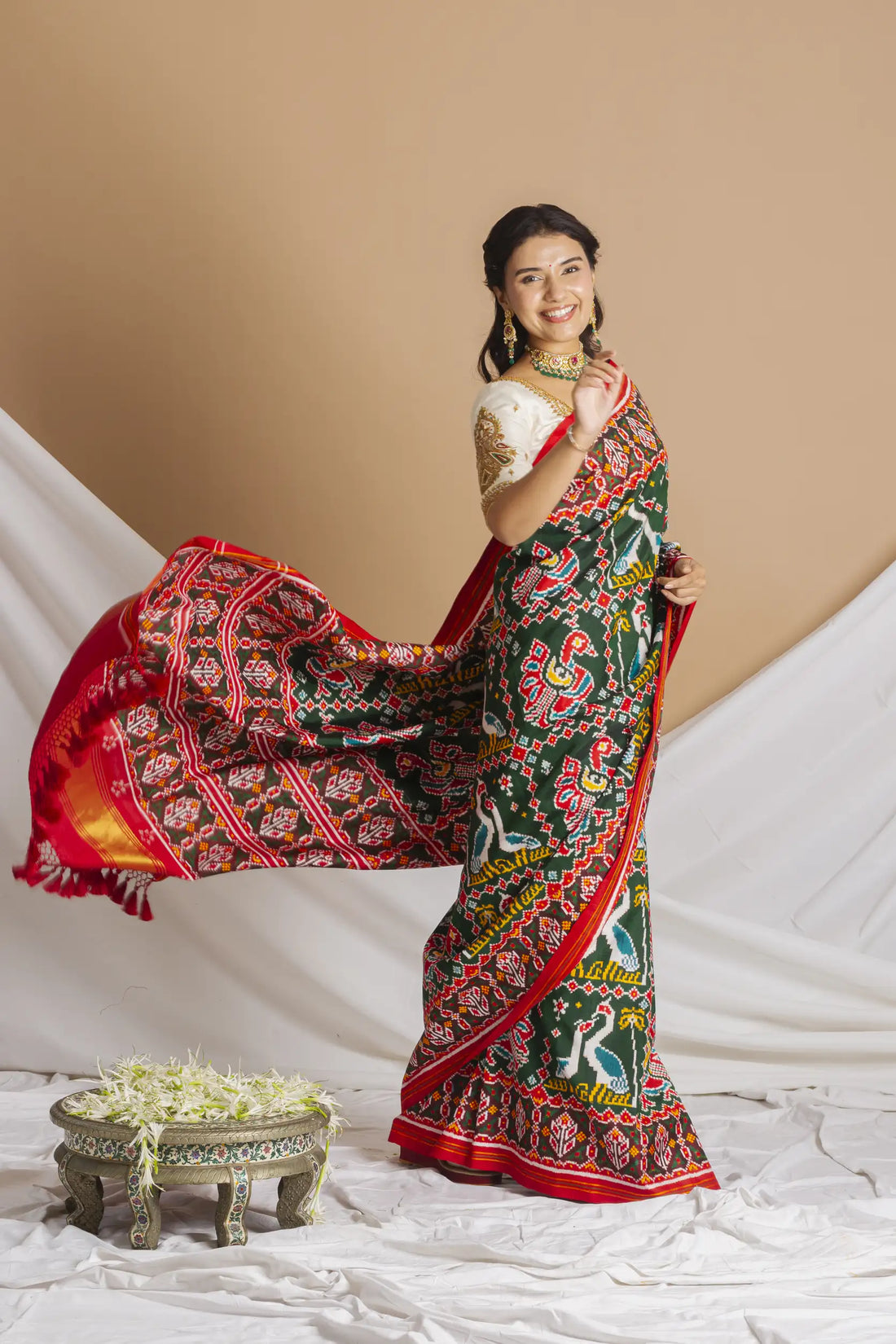 Double Ikat Patola Saree