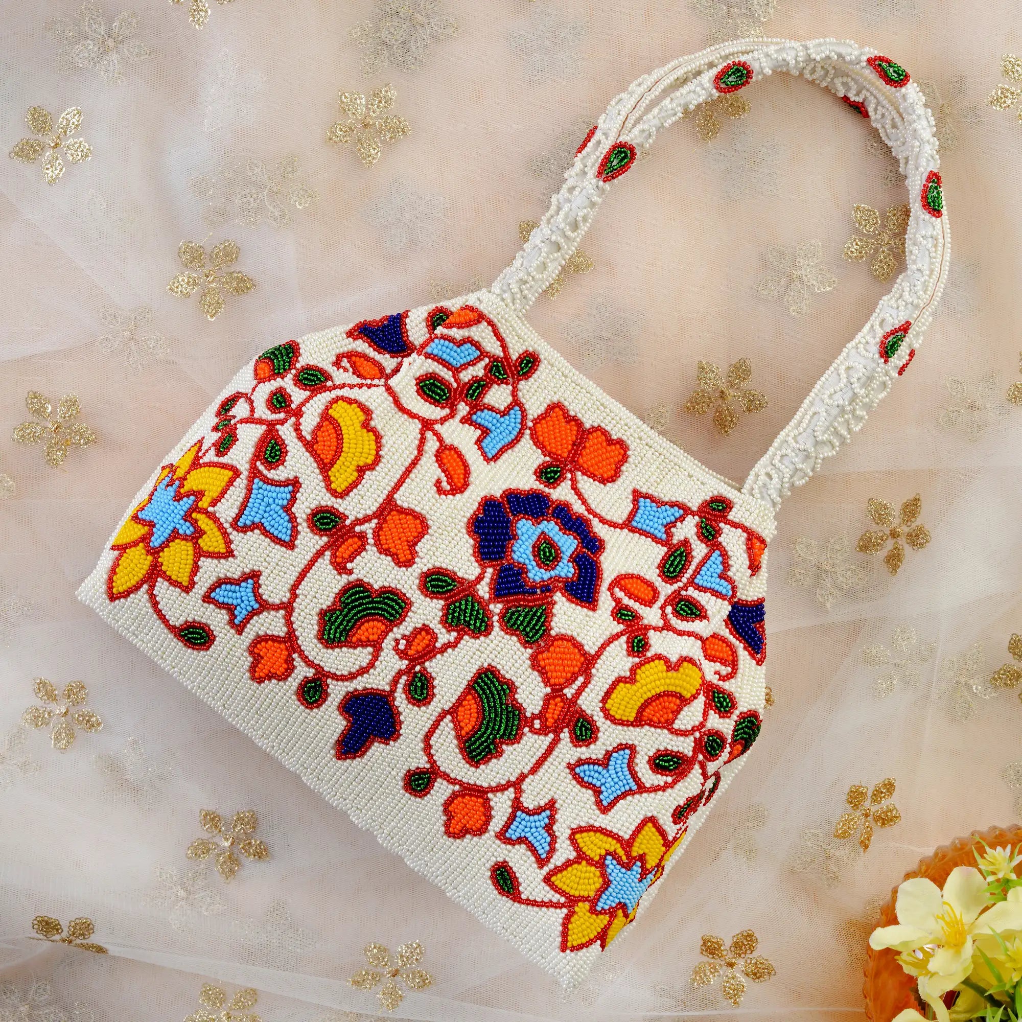 Patola Beaded Batva
