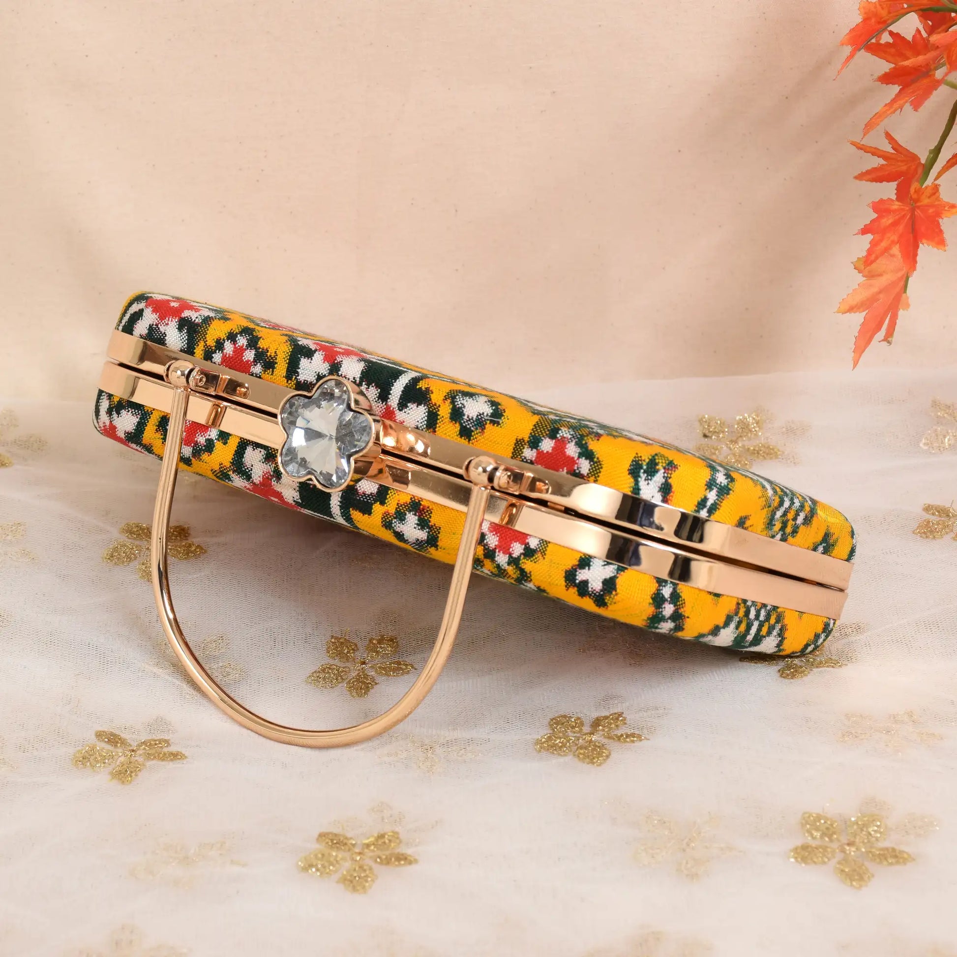 Double Ikat Patola Clutch