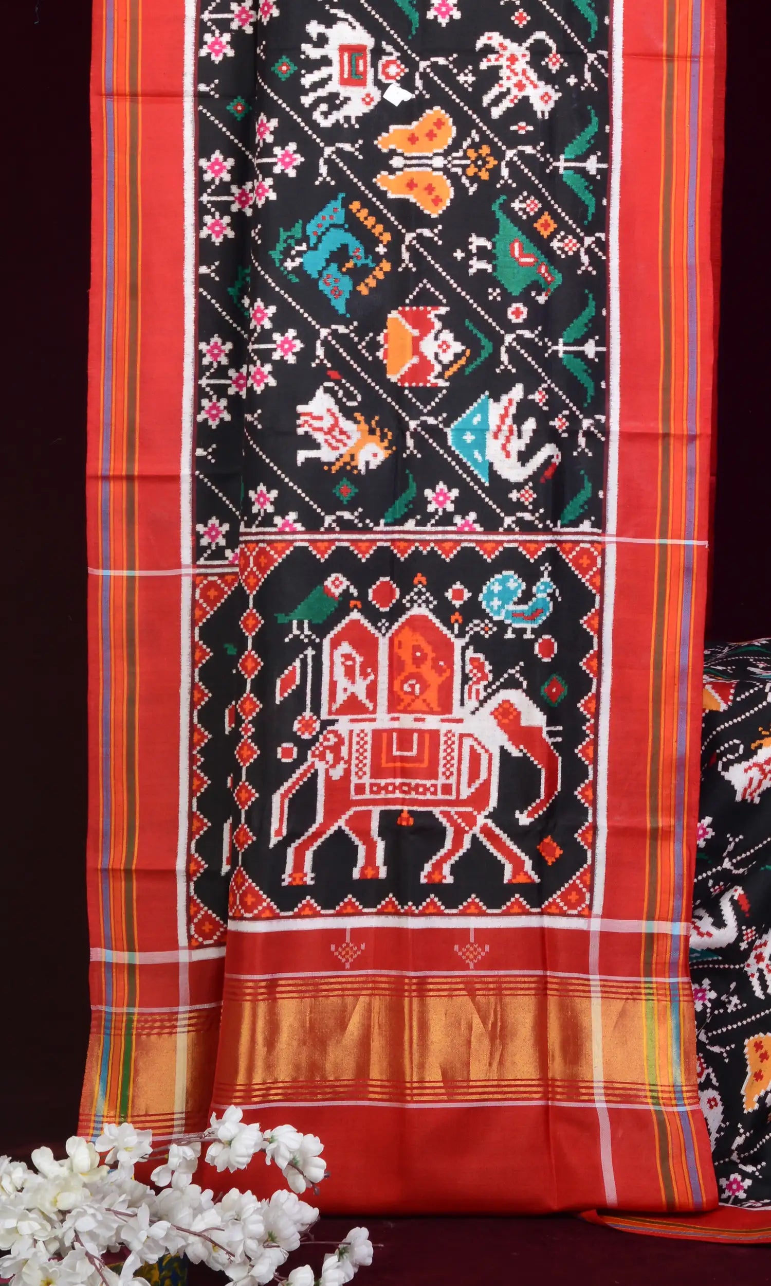 Double Ikat Patola Saree