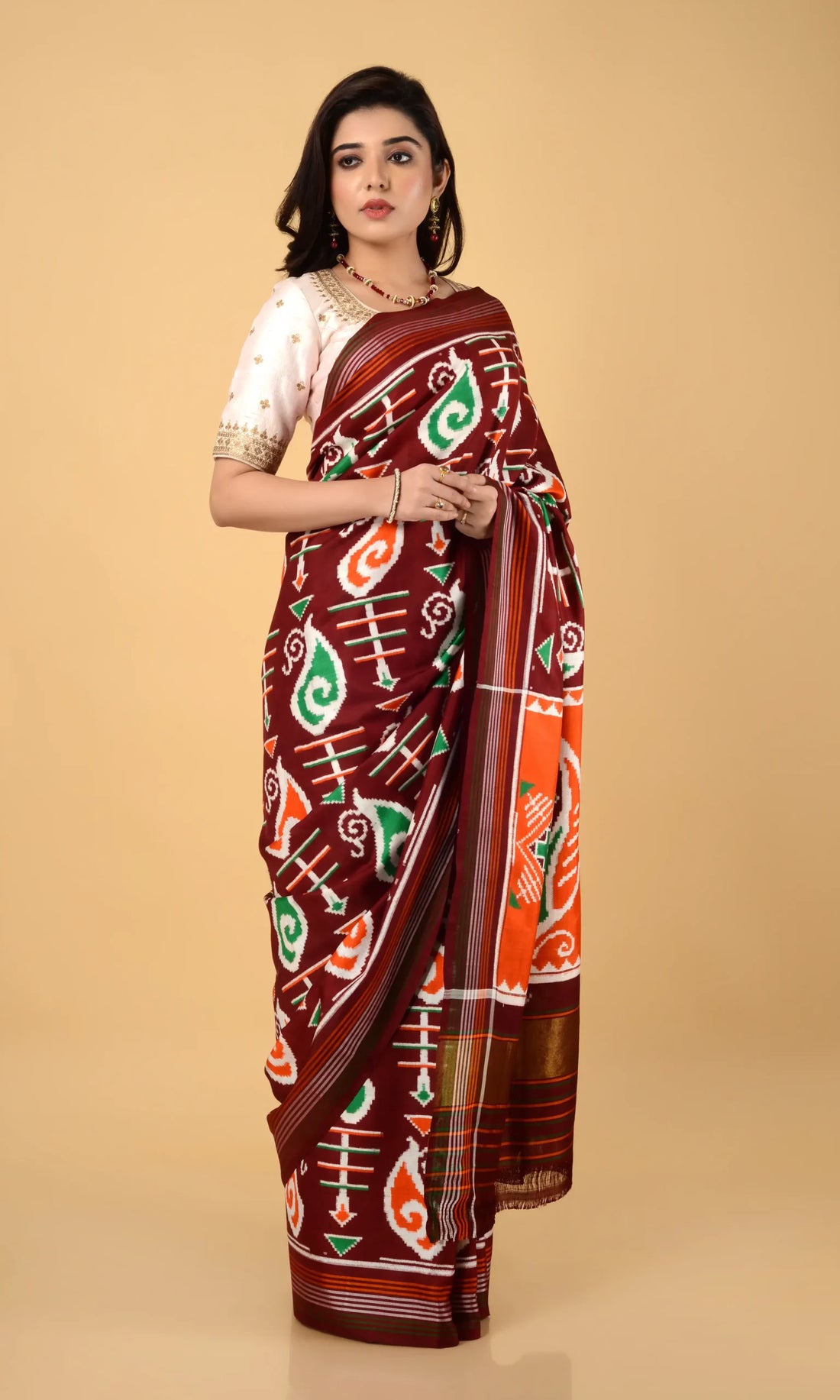 Double Ikat Patola Saree