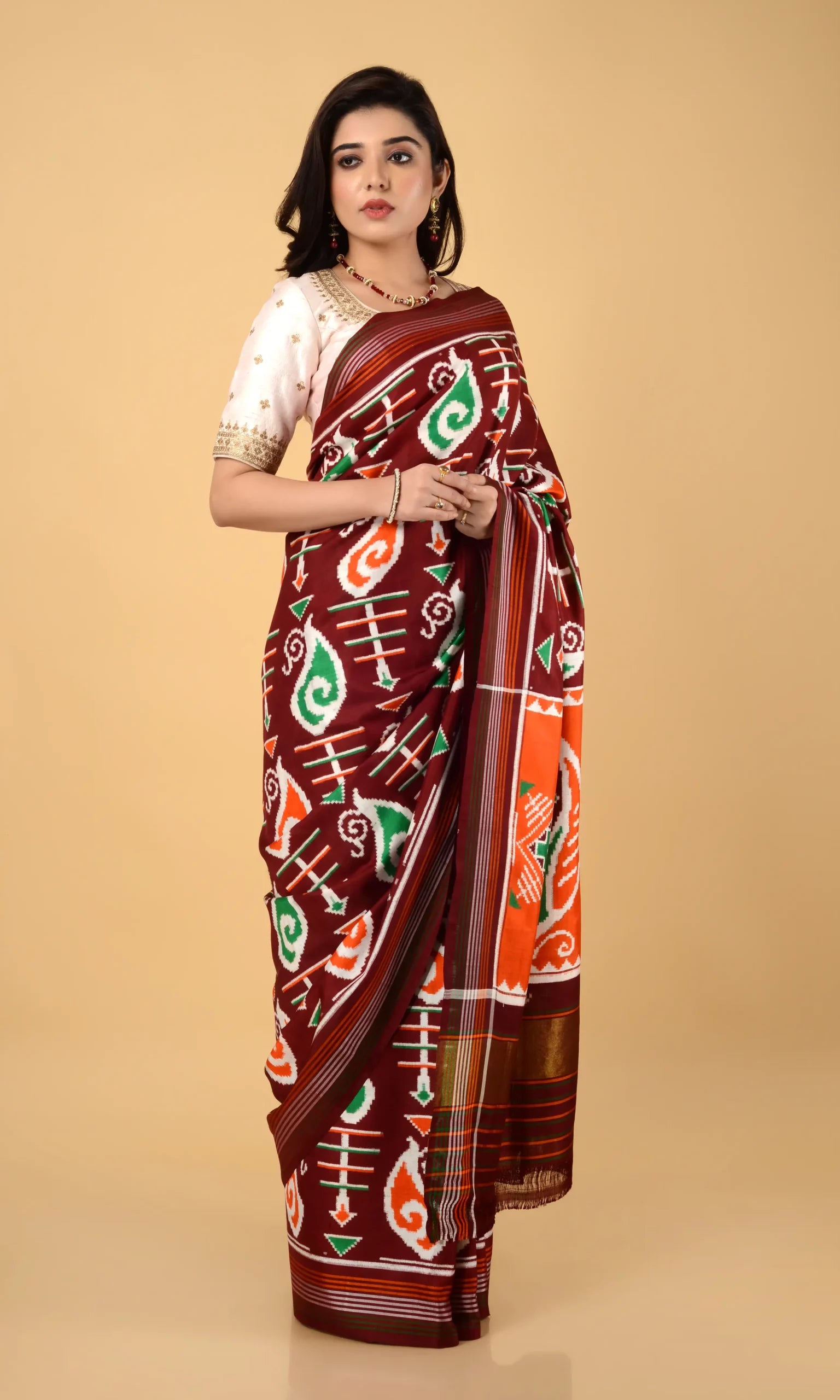 Double Ikat Patola Saree
