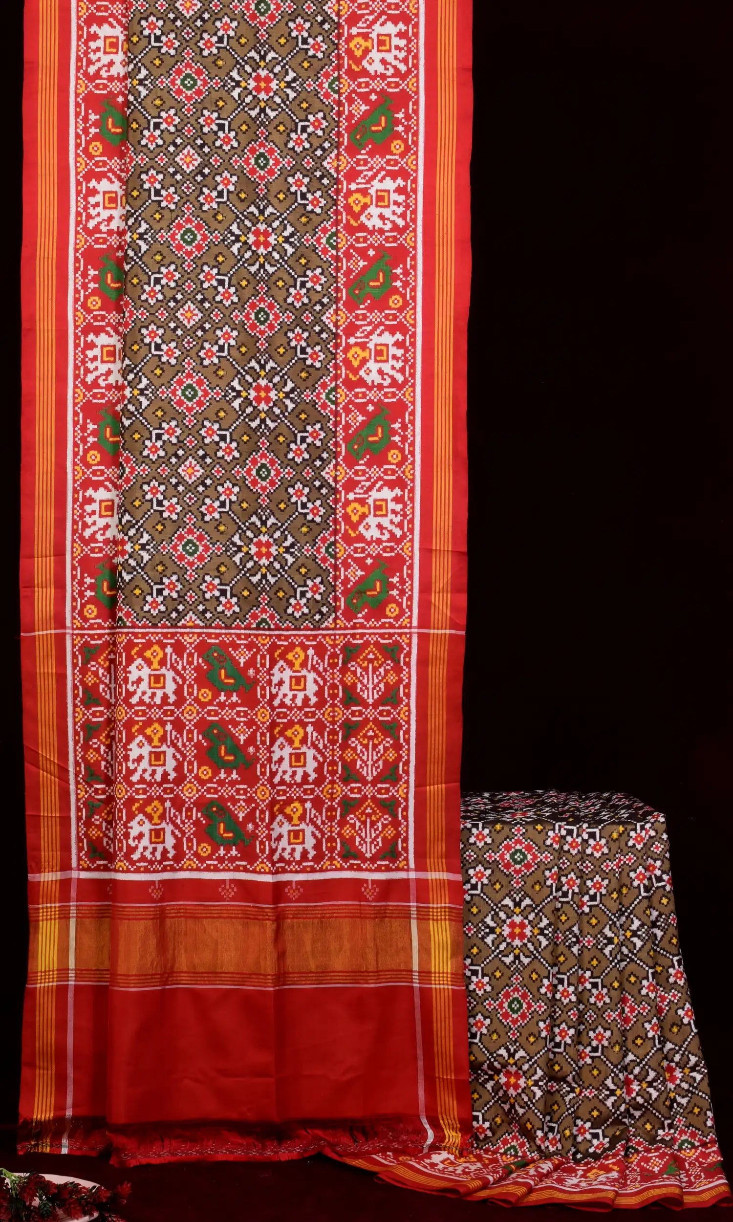Double Ikat Patola Saree