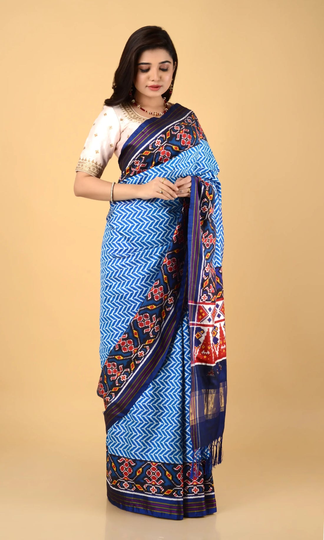 Double Ikat Patola Saree