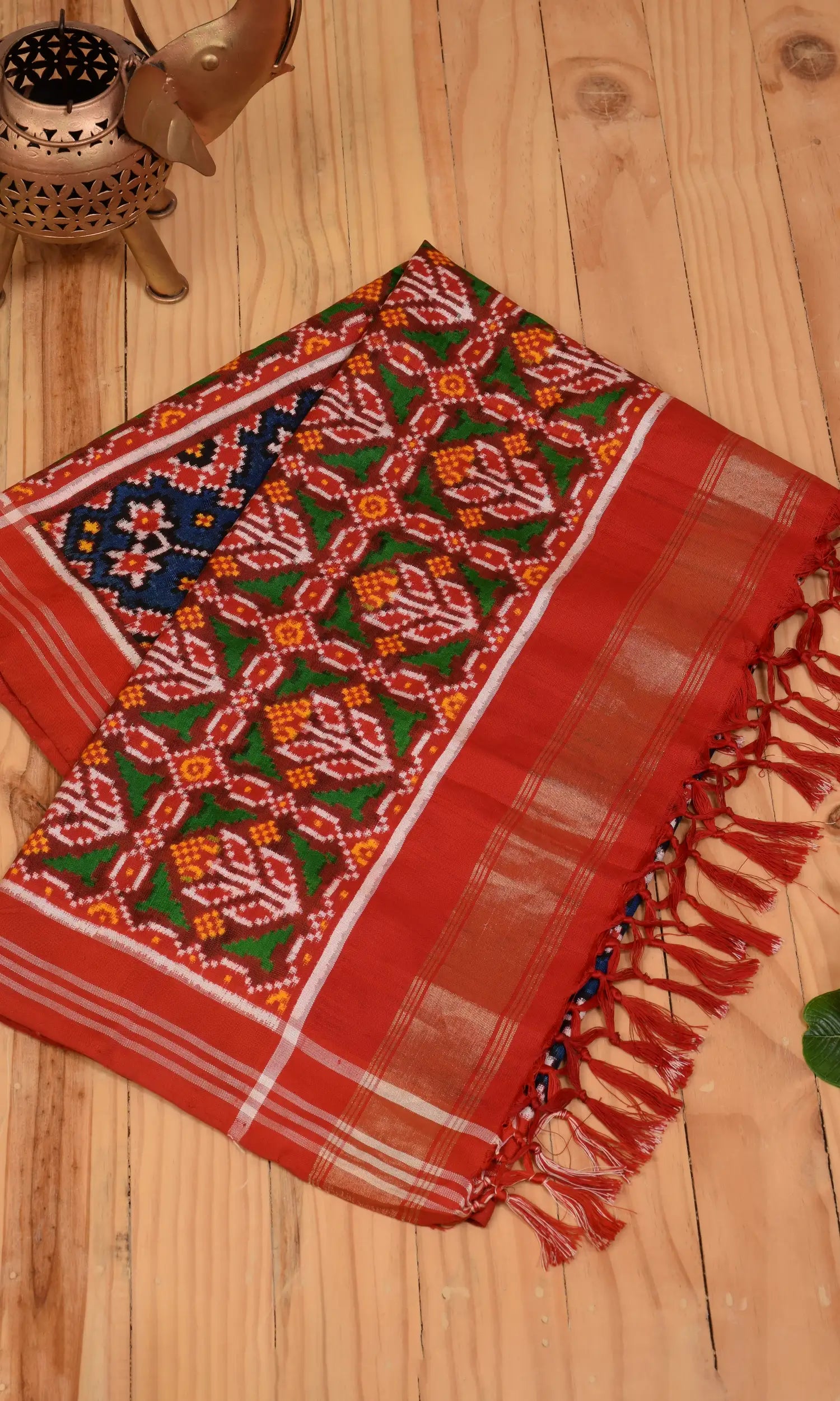 Double Ikat Patola Dupatta