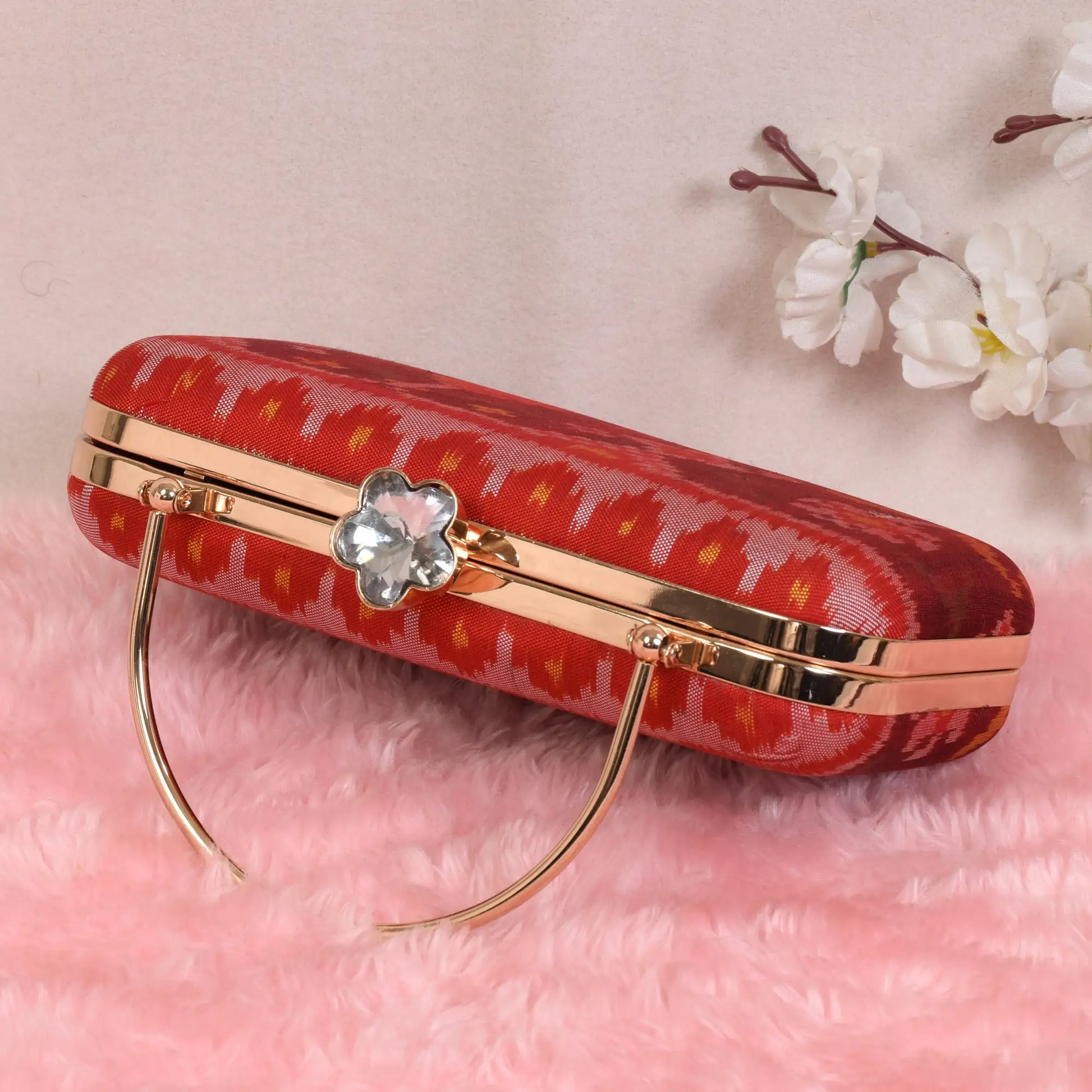 Single Ikat Patola Clutch